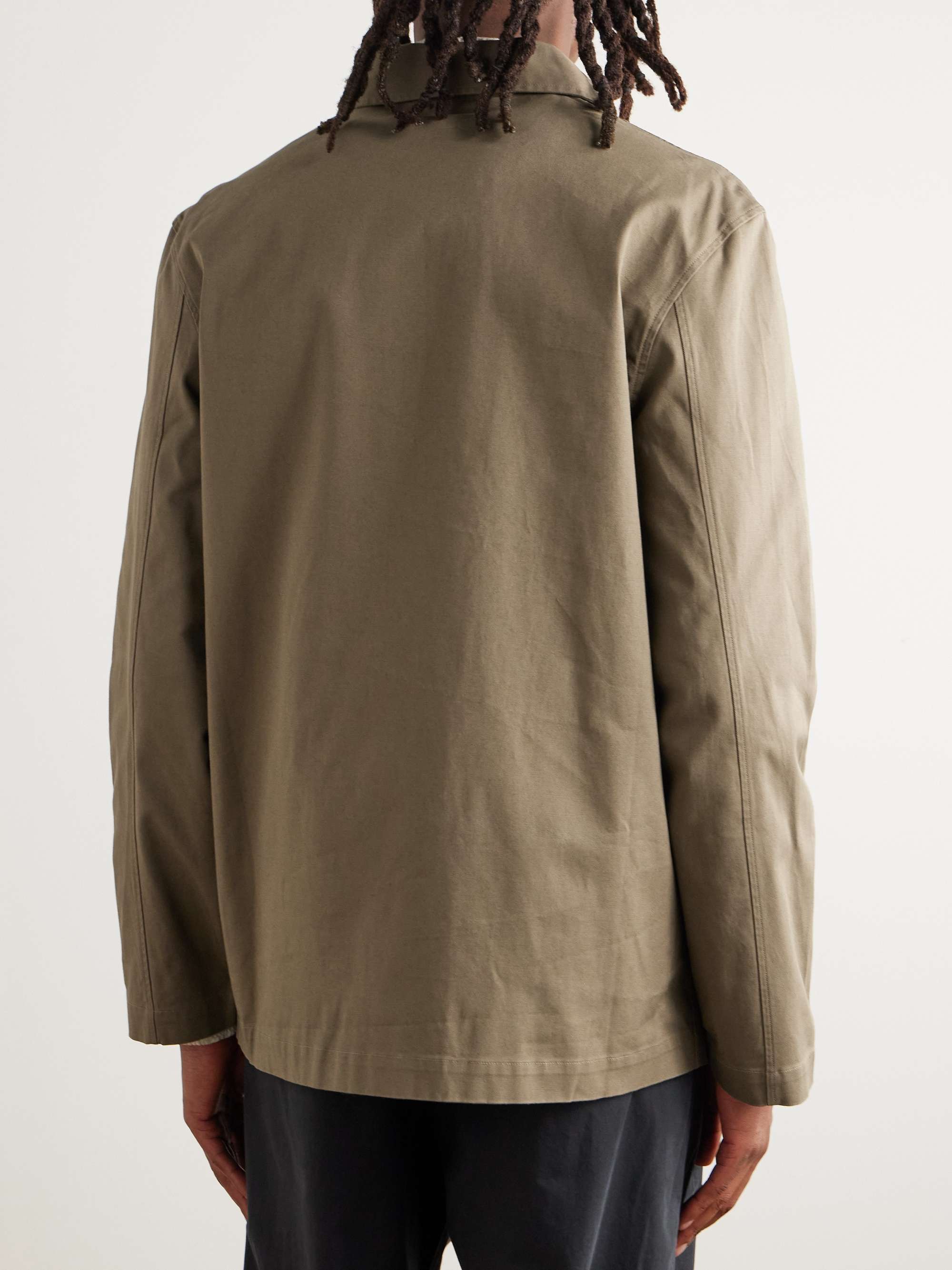 Uriel Cotton-Twill Overshirt view