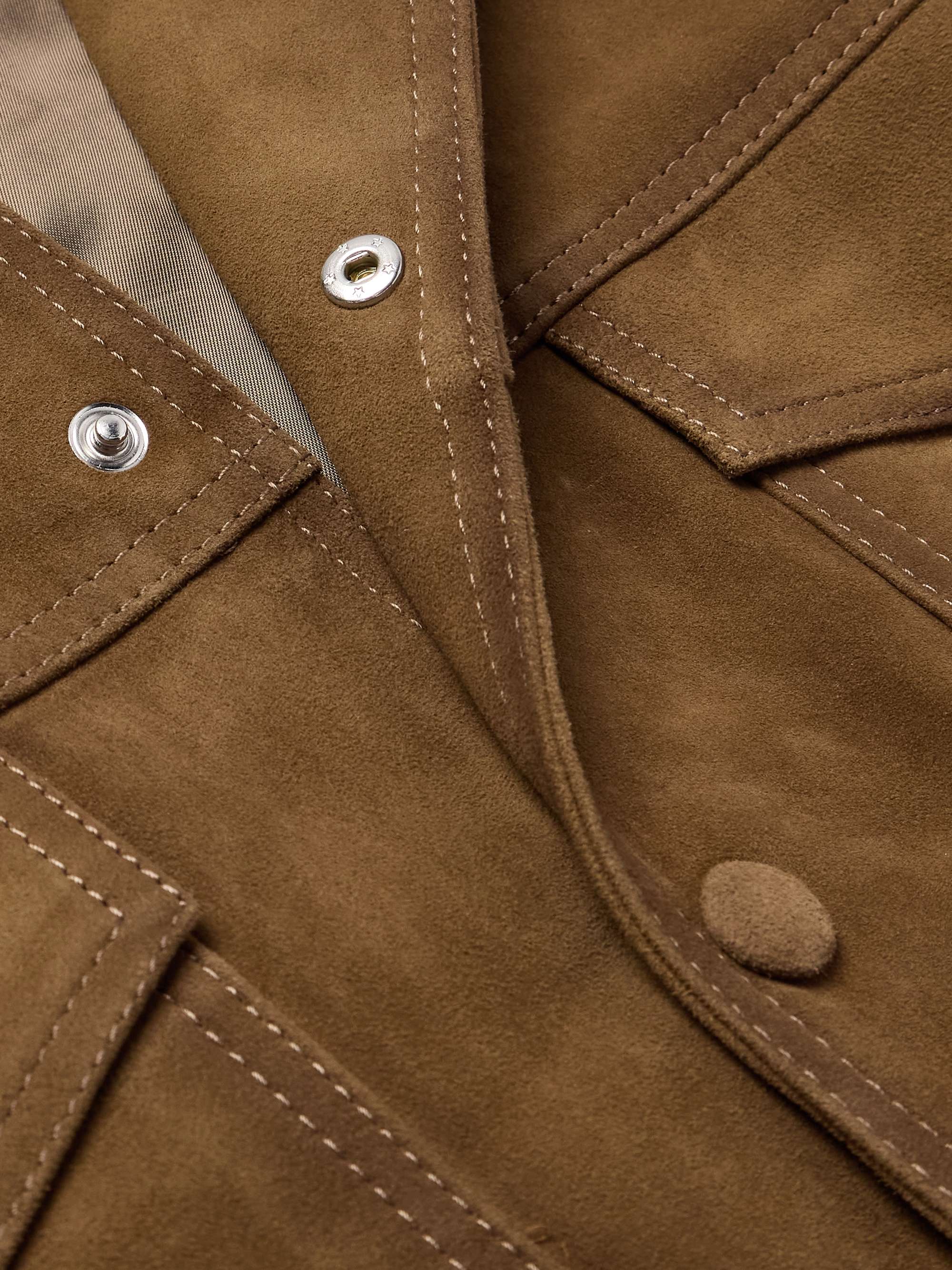 Leonide Burnished-Suede Jacket view