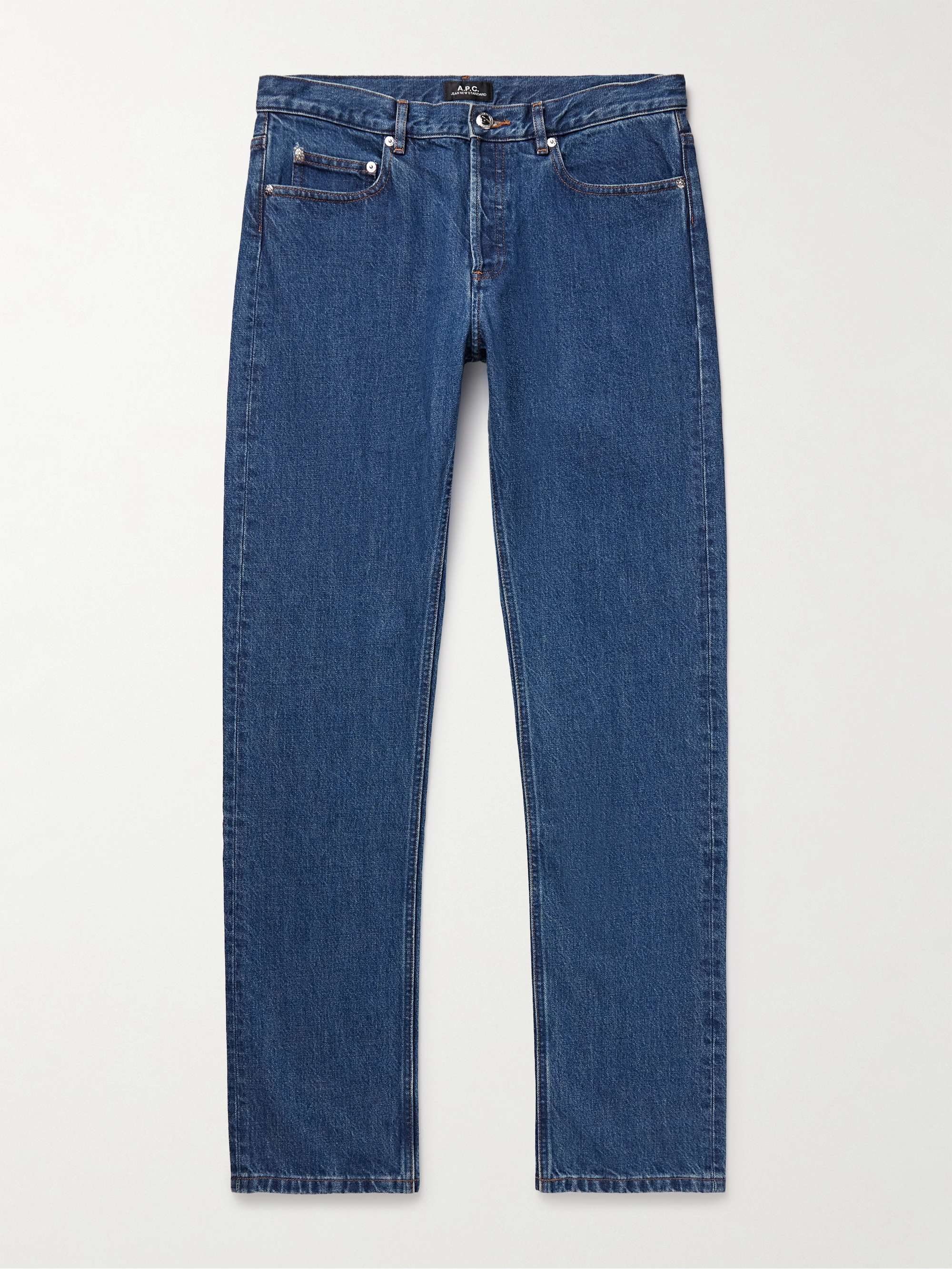 New Standard Straight-Leg Organic Jeans view