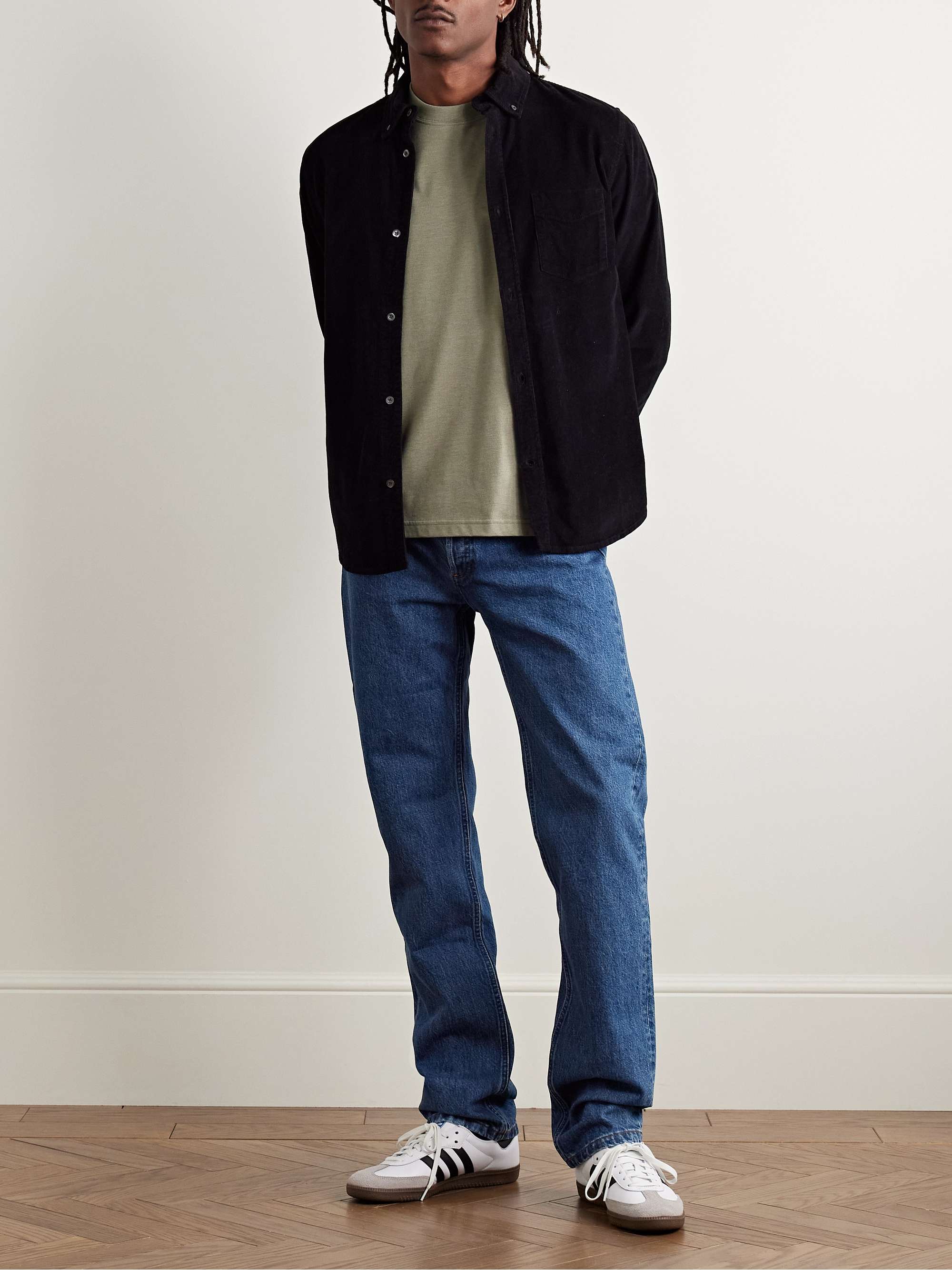 New Standard Straight-Leg Organic Jeans view