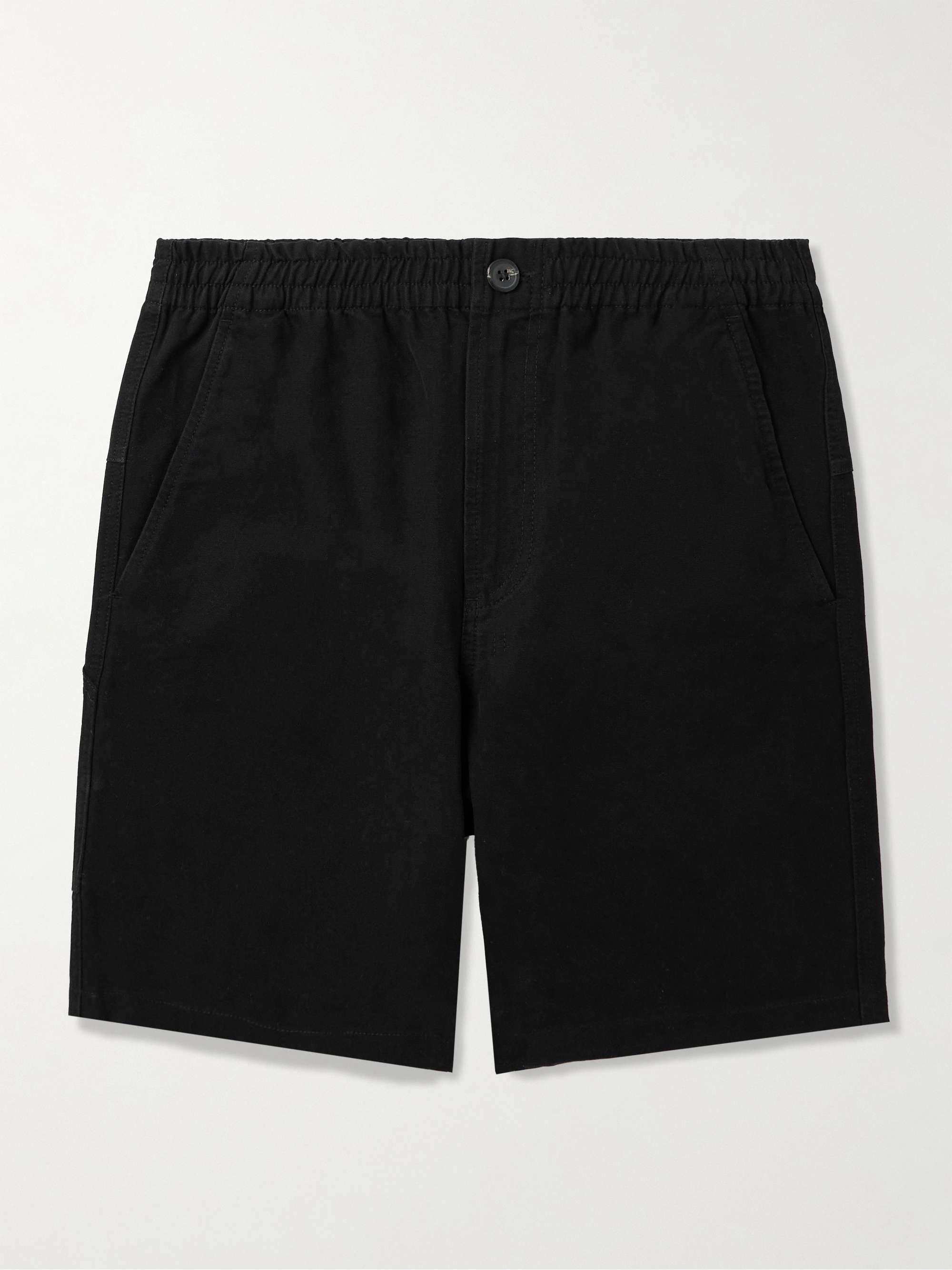 Norris Straight-Leg Cotton-Canvas Shorts view