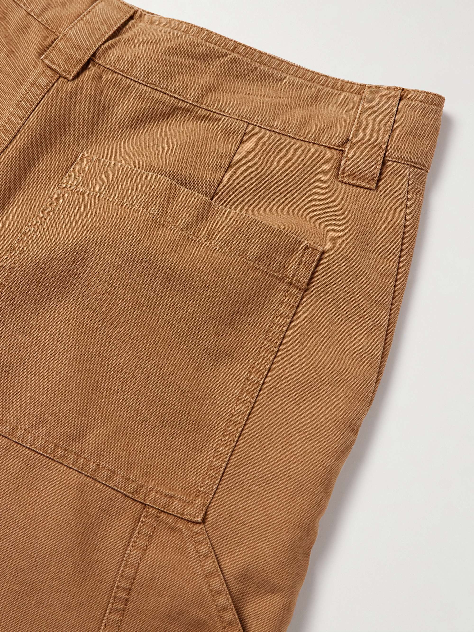 Fergus Straight-Leg Cotton-Canvas Trousers view