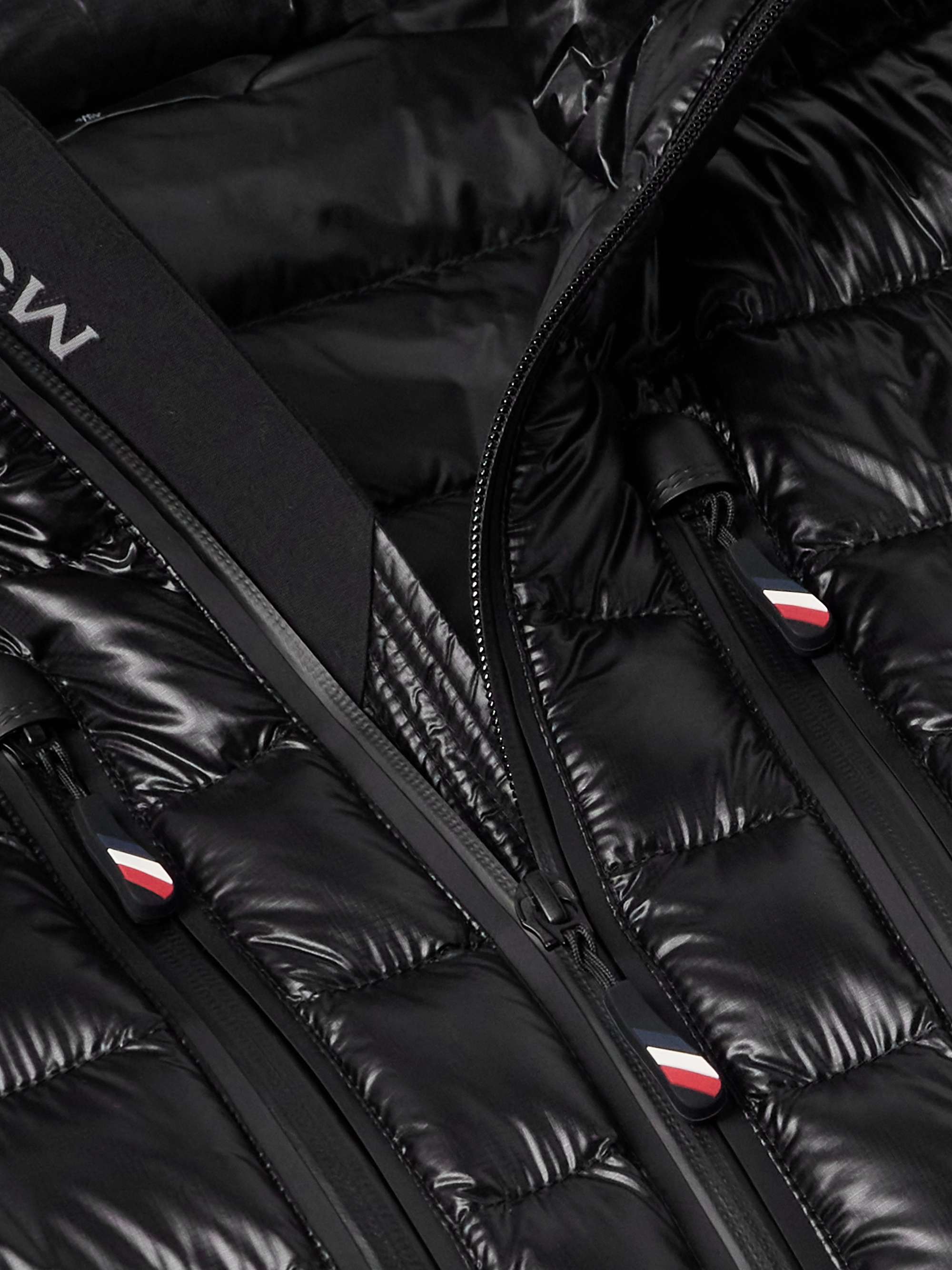 Hers Slim-Fit Logo-Appliquéd Quilted Shell Down Jacket view