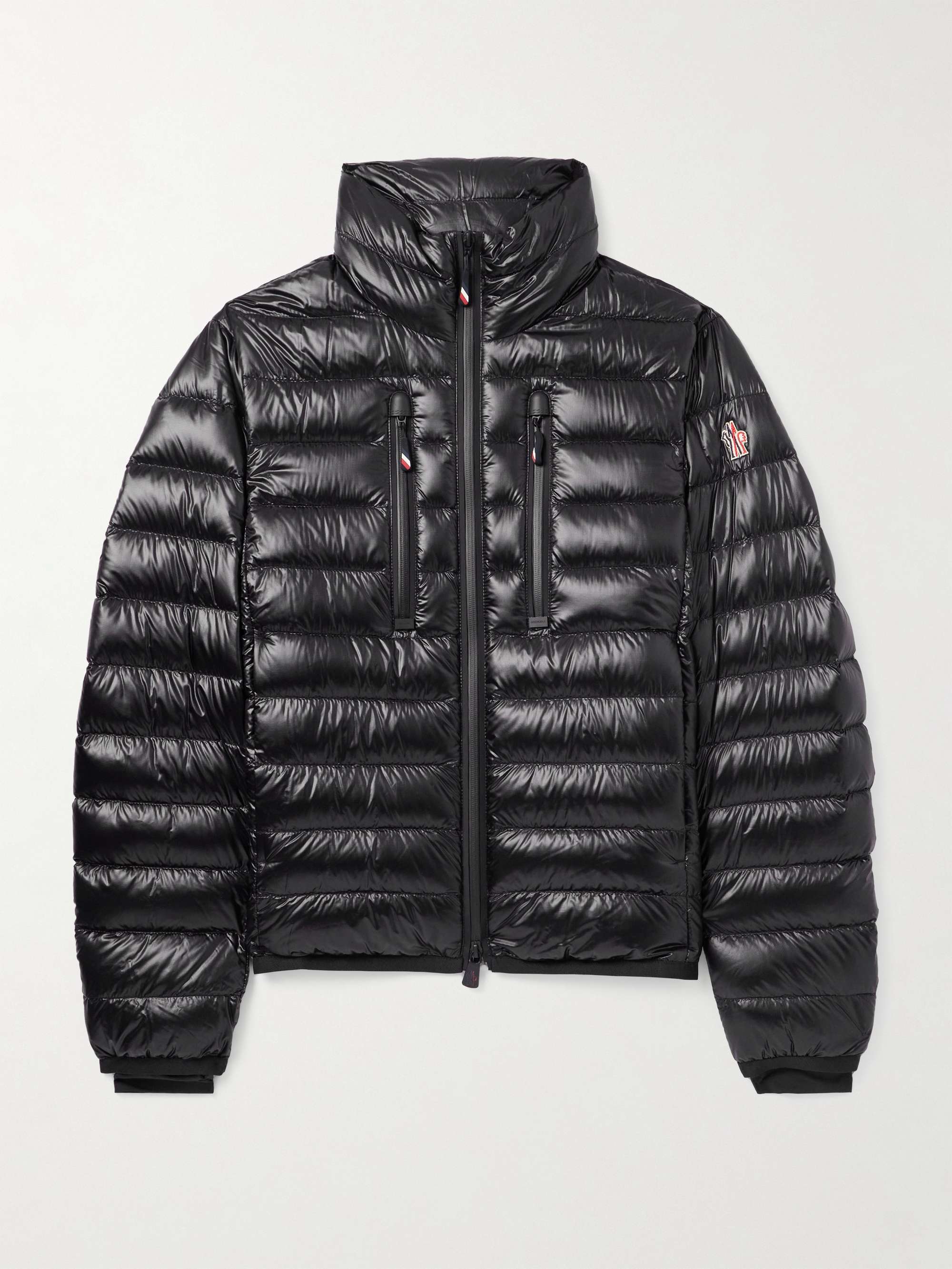 Hers Slim-Fit Logo-Appliquéd Quilted Shell Down Jacket view