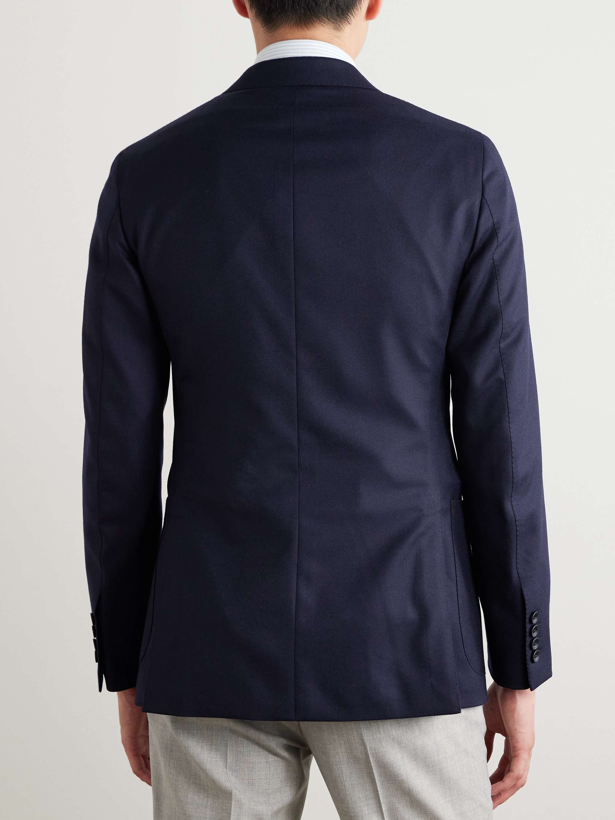 Slim-Fit Wool Blazer view