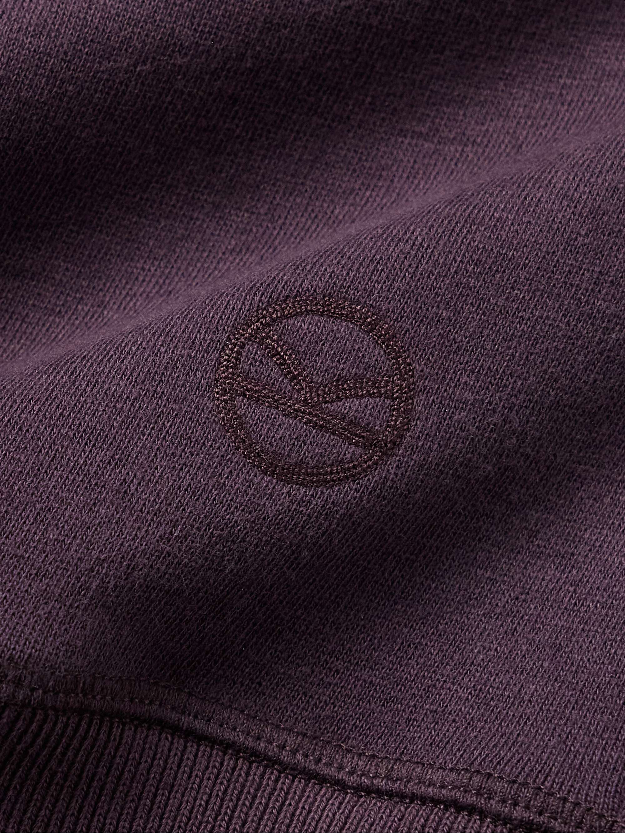 Cotton and Cashmere-Blend Jersey Sweatshirt view
