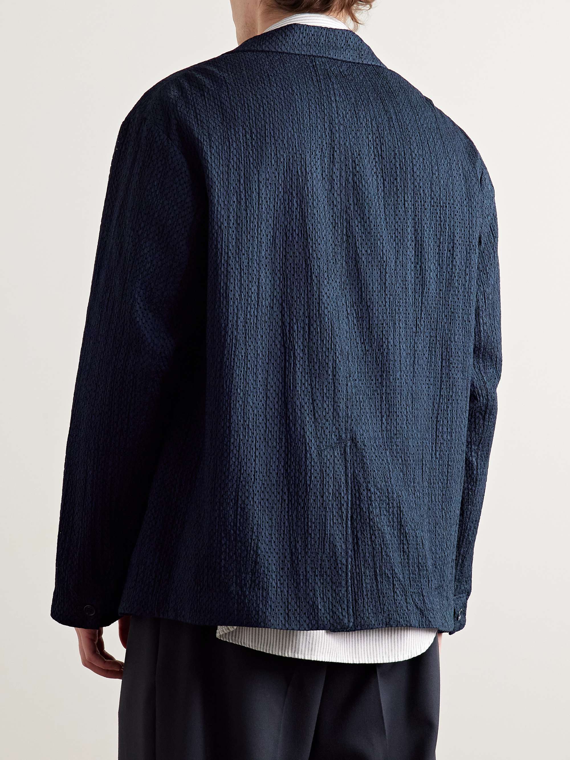 Meyer Unstructured Cotton-Lace Blazer view
