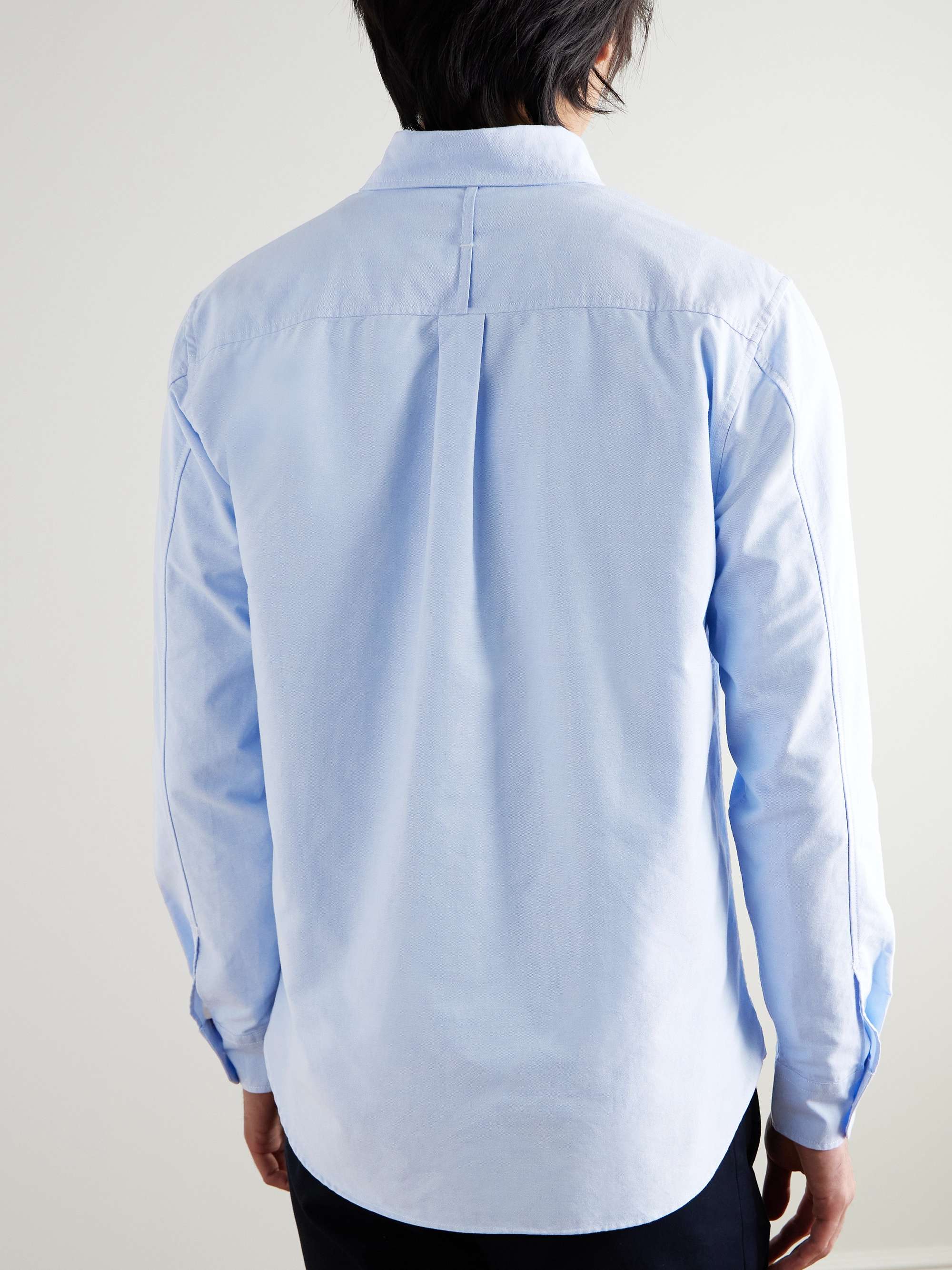 Button-Down Collar Organic Cotton Oxford Shirt view