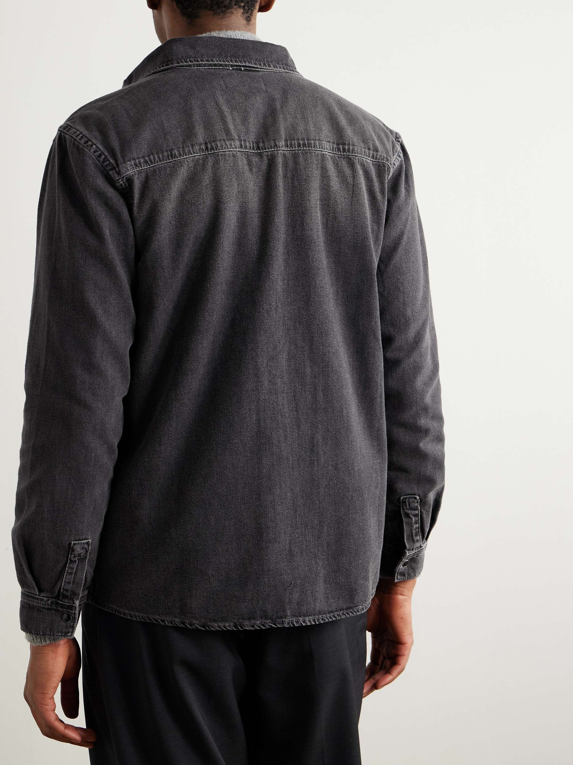 Modern Western Denim Shirt view