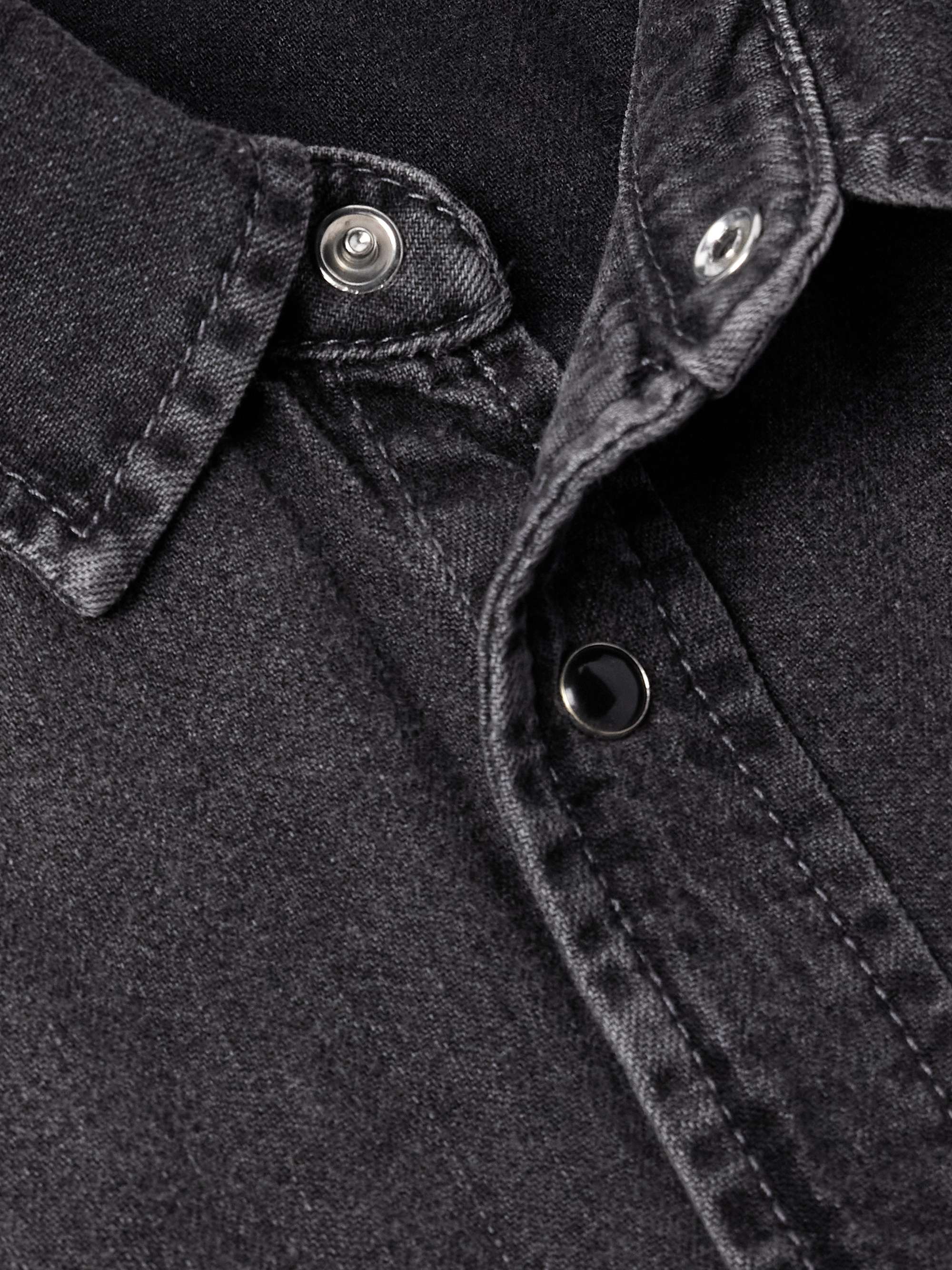 Modern Western Denim Shirt view