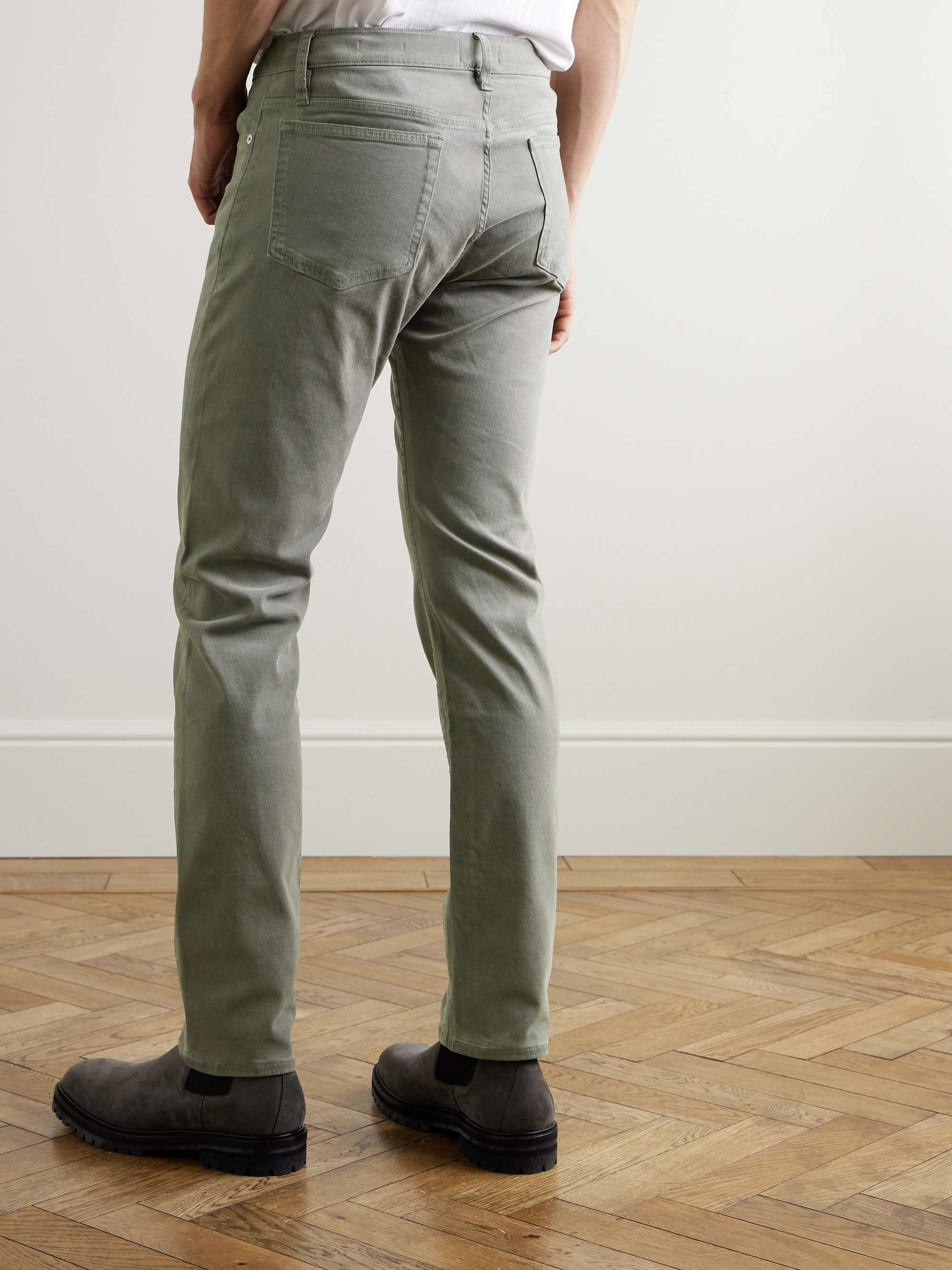 L'Homme Slim-Fit Stretch Lyocell-Blend Trousers view