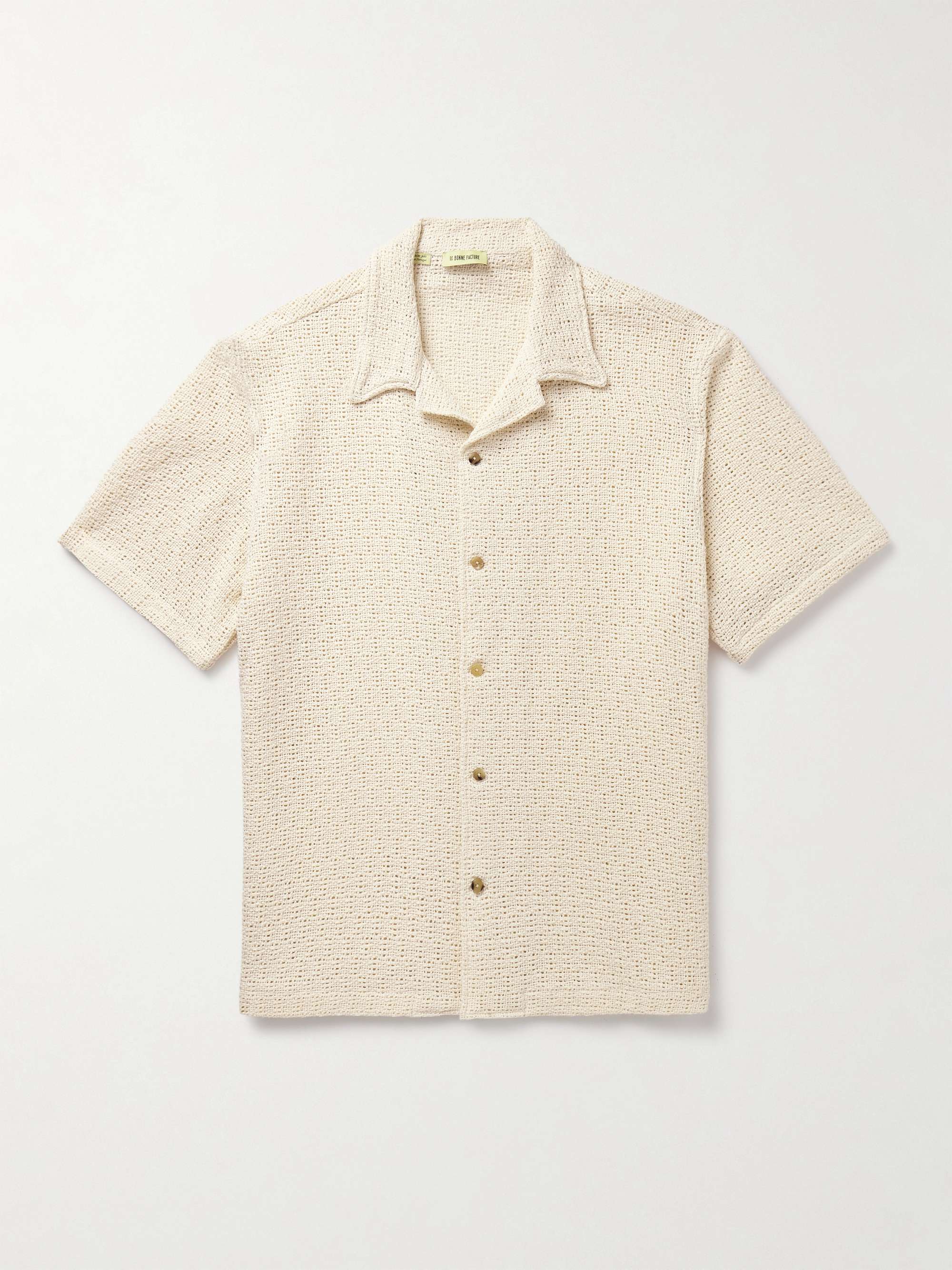 Holiday Camp-Collar Cotton Shirt view