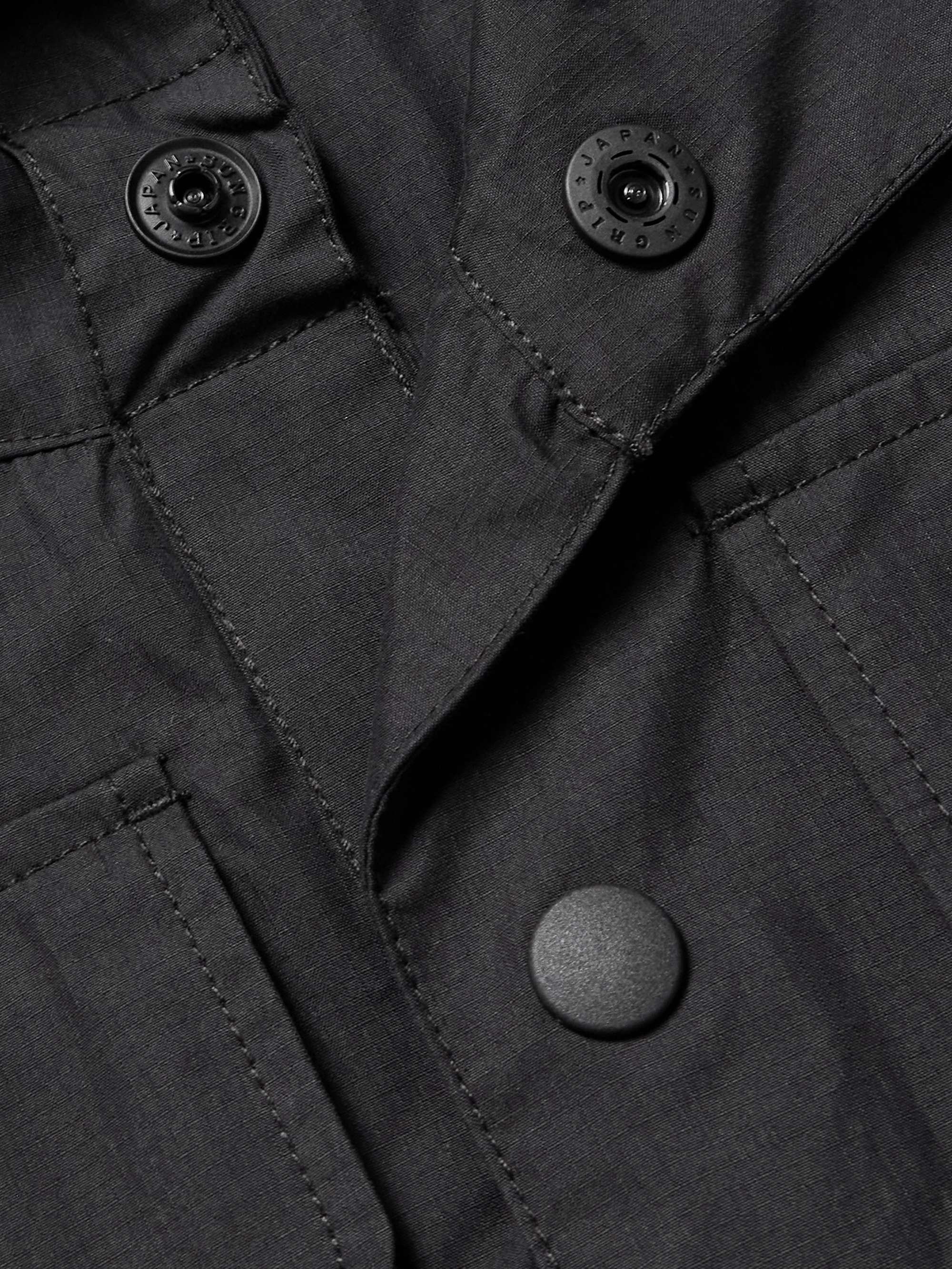 Wading Cotton and Nylon-Blend Ripstop Hooded Parka view