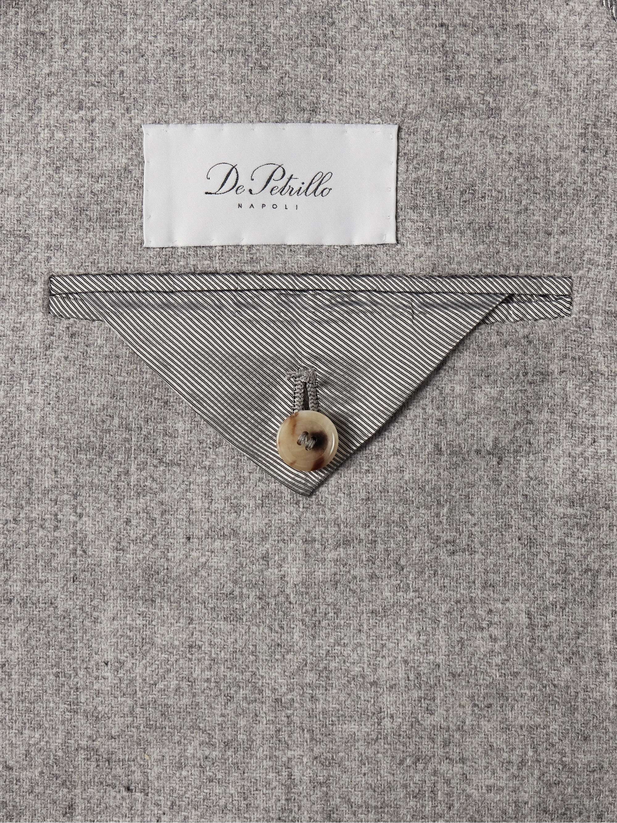 Slim-Fit Virgin Wool and Cashmere-Blend Blazer view