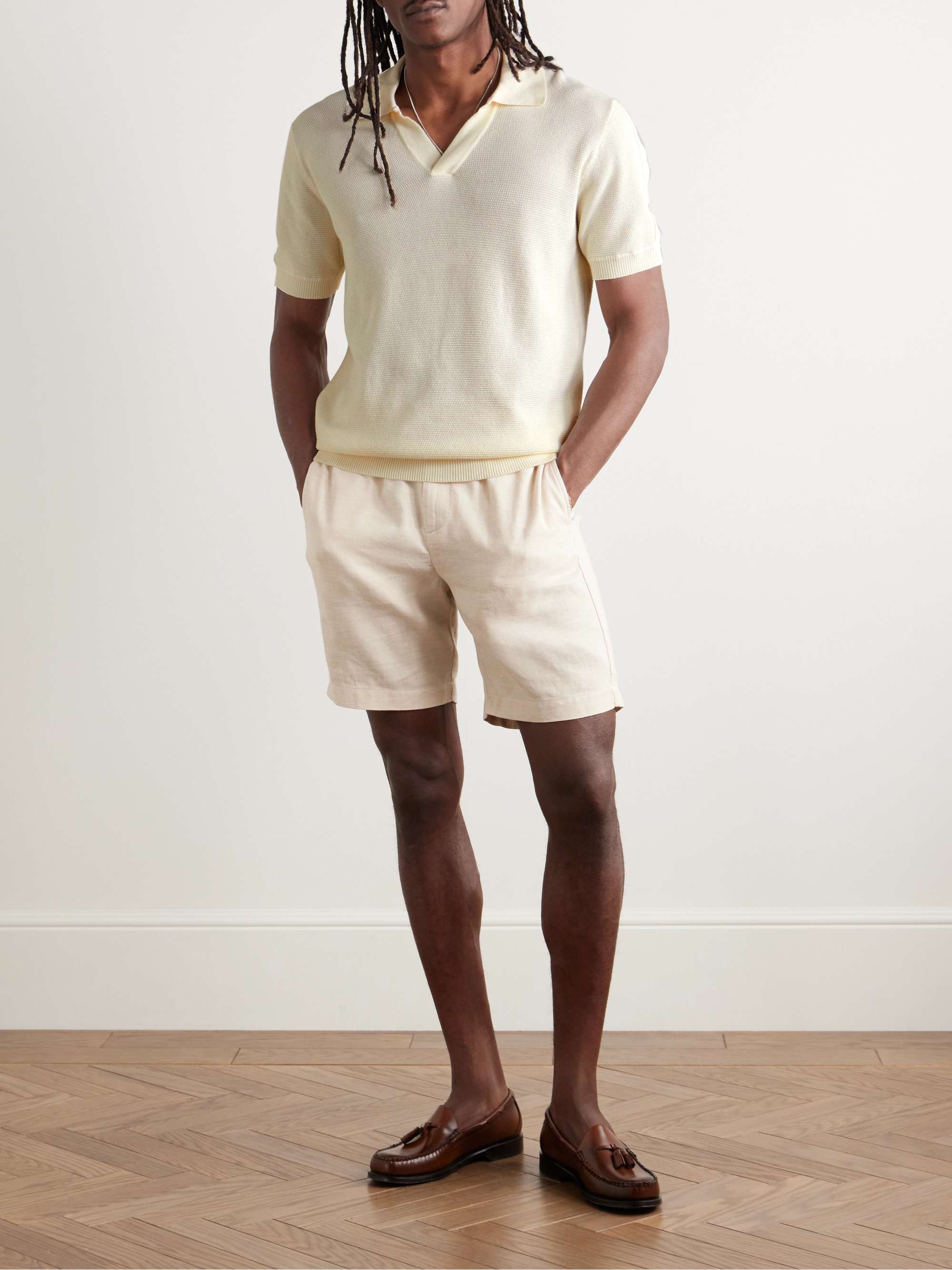 Rino Slim-Fit Cotton-Piqué Polo Shirt view
