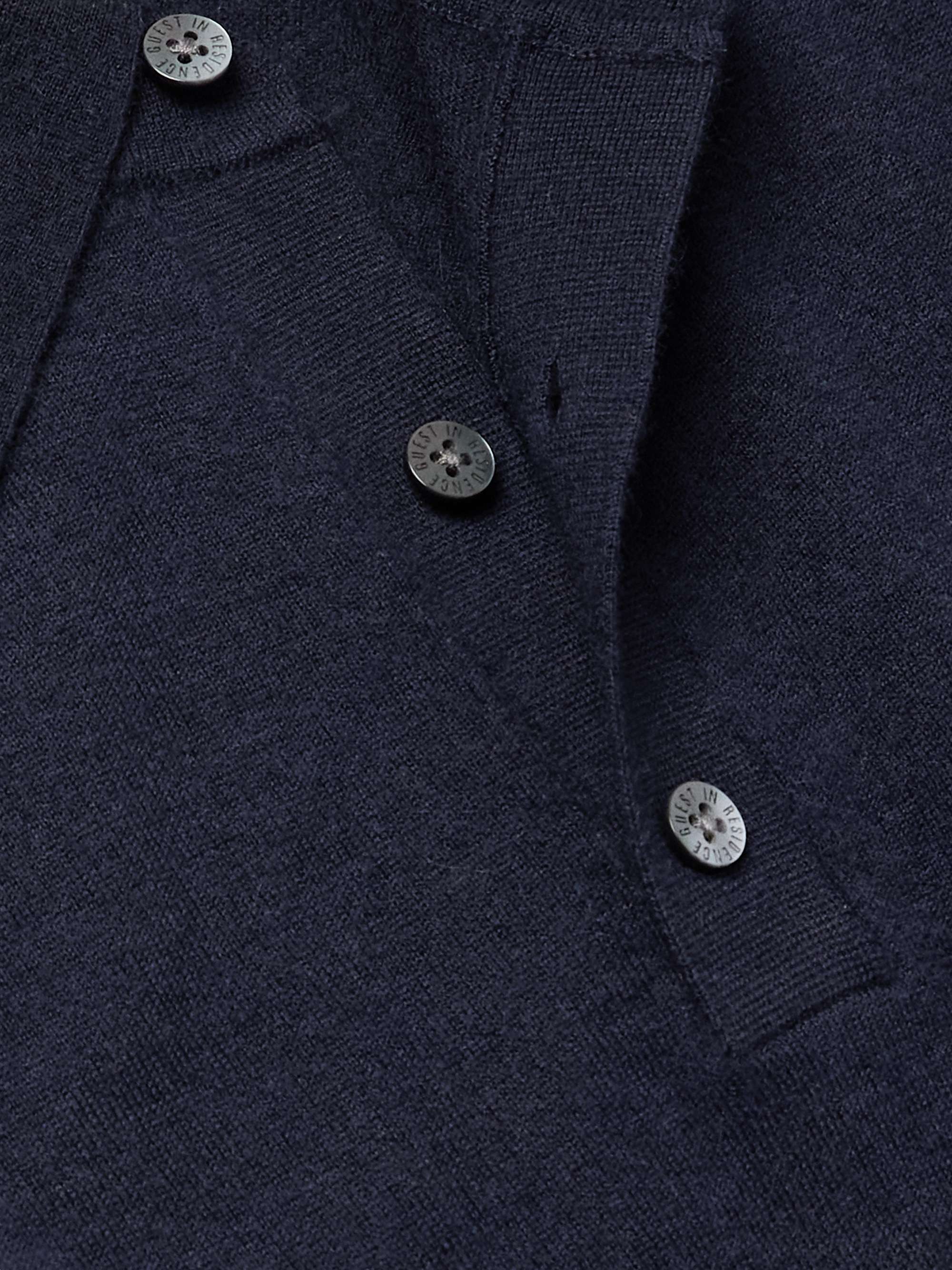 Airy Cashmere Polo Shirt view