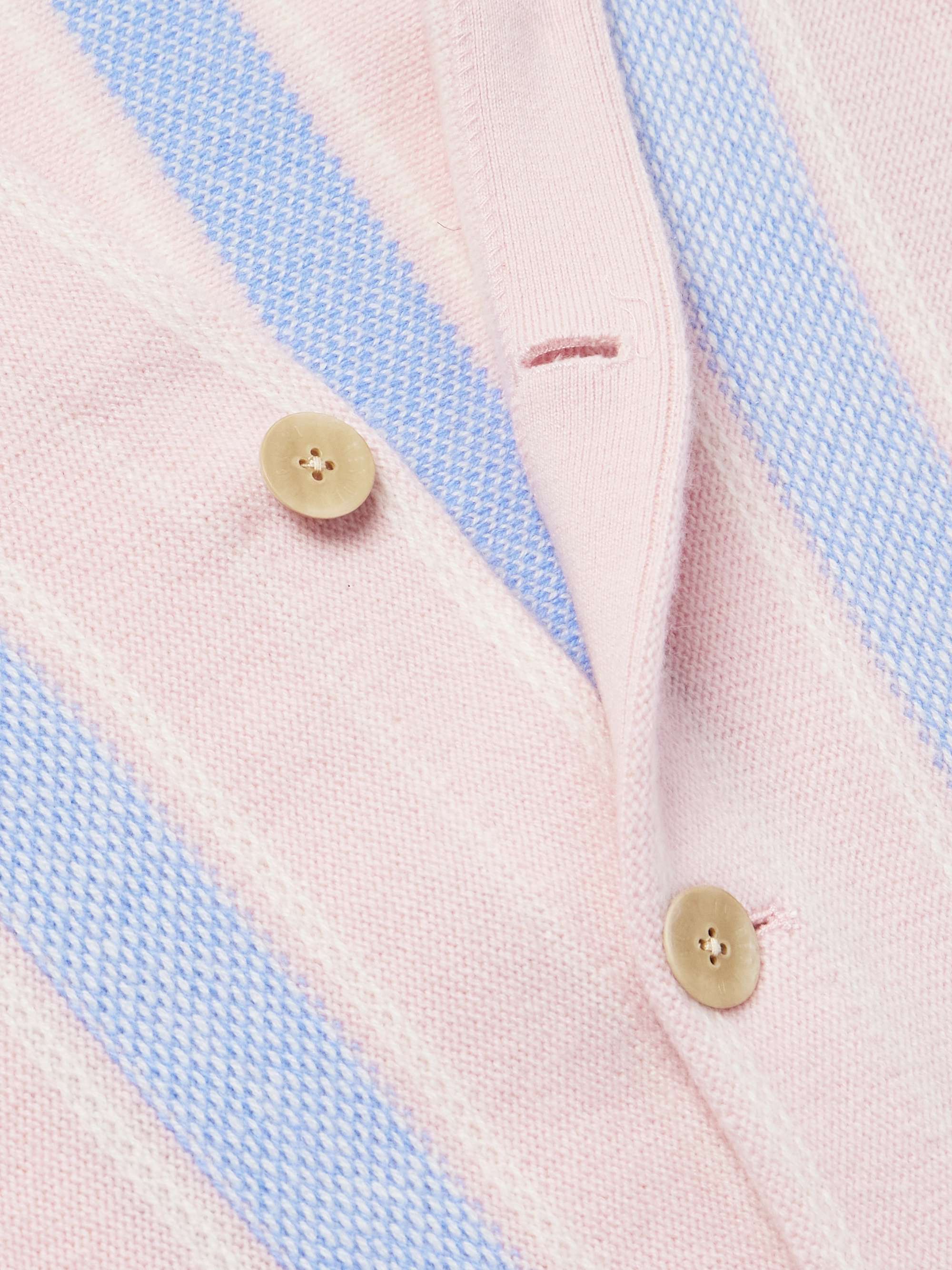 Baja Everywear Striped Cashmere Cardigan view