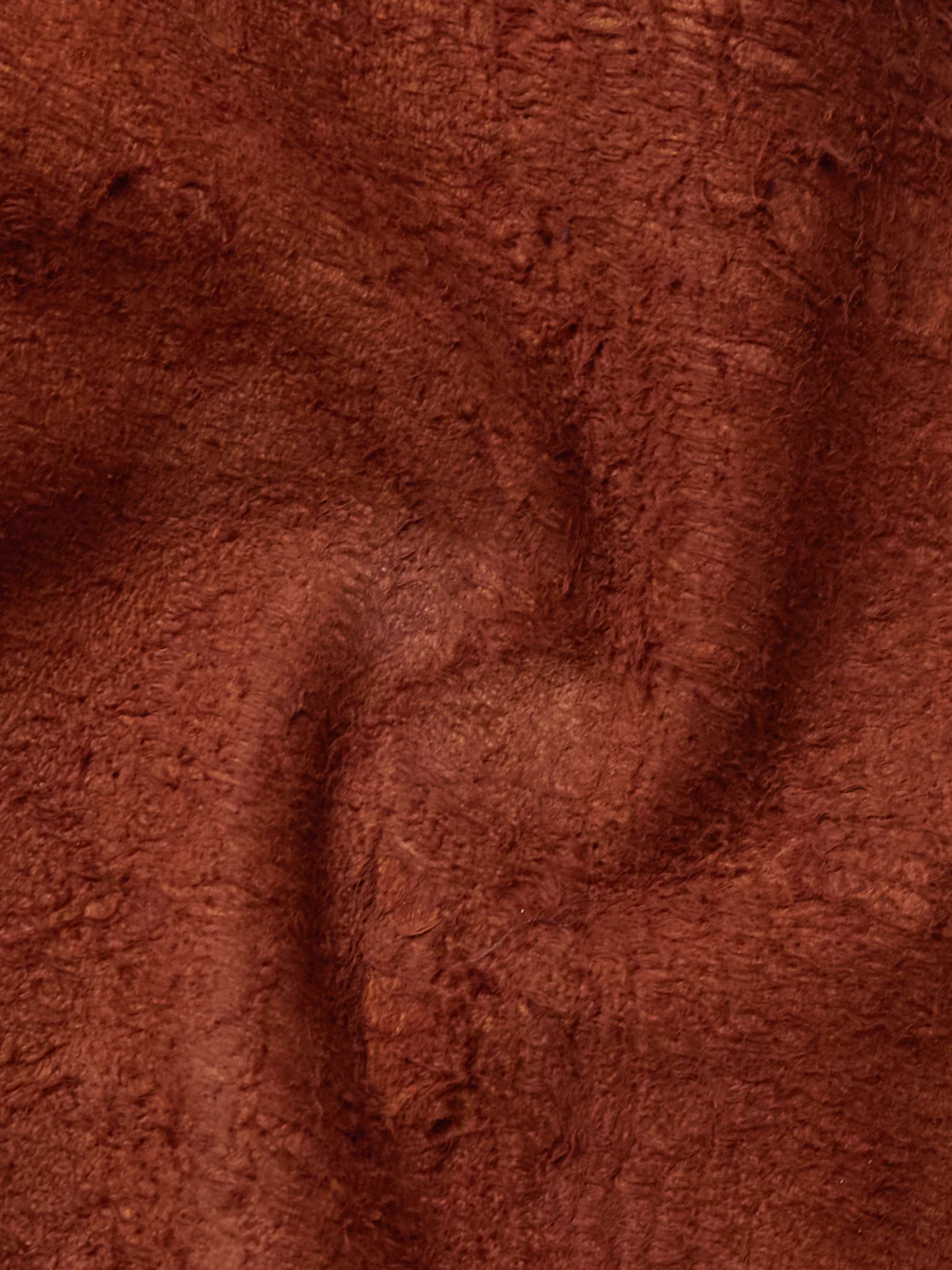 Textured-Suede Bomber Jacket view