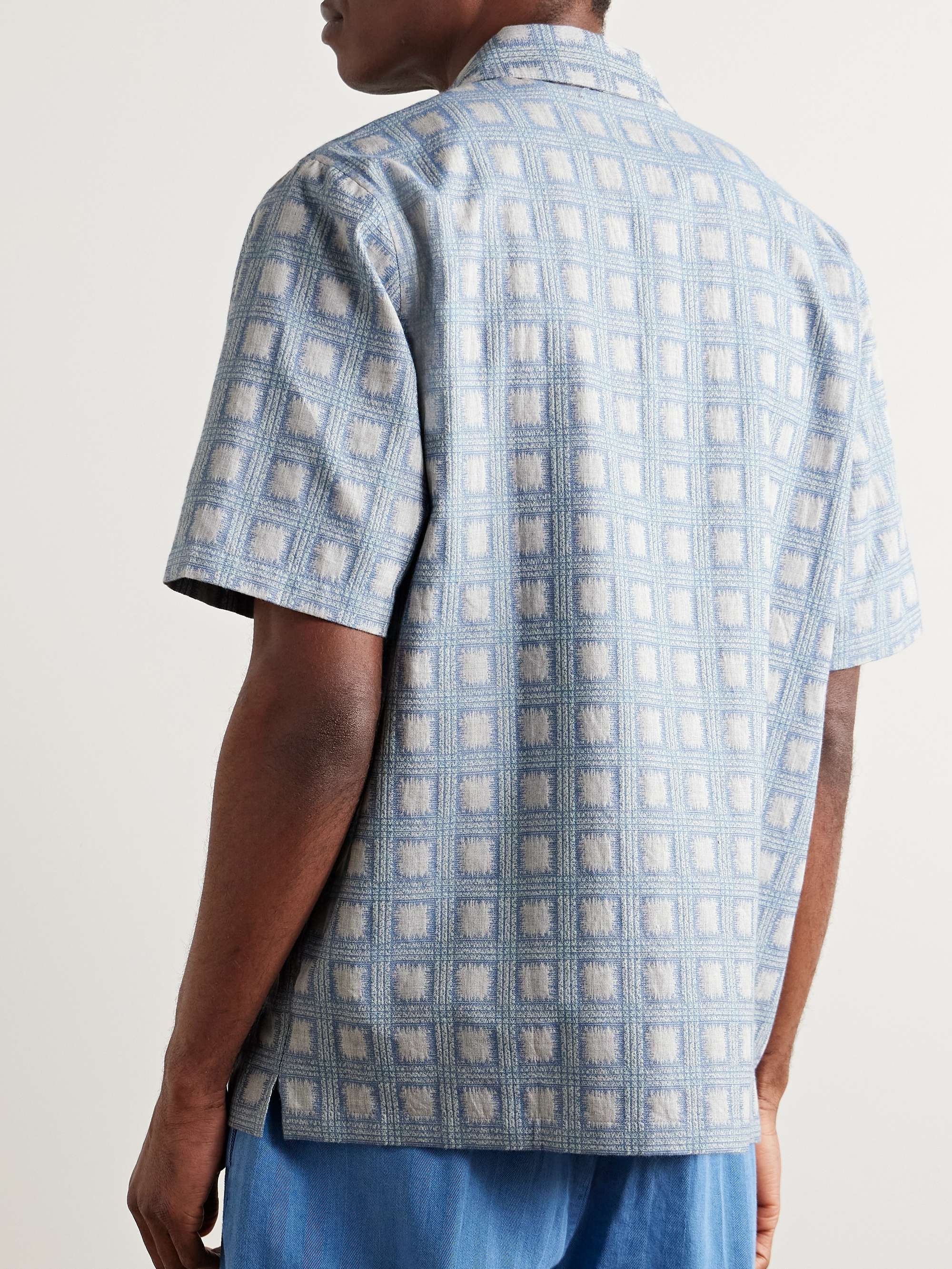 Gabe Cotton-Jacquard Shirt view