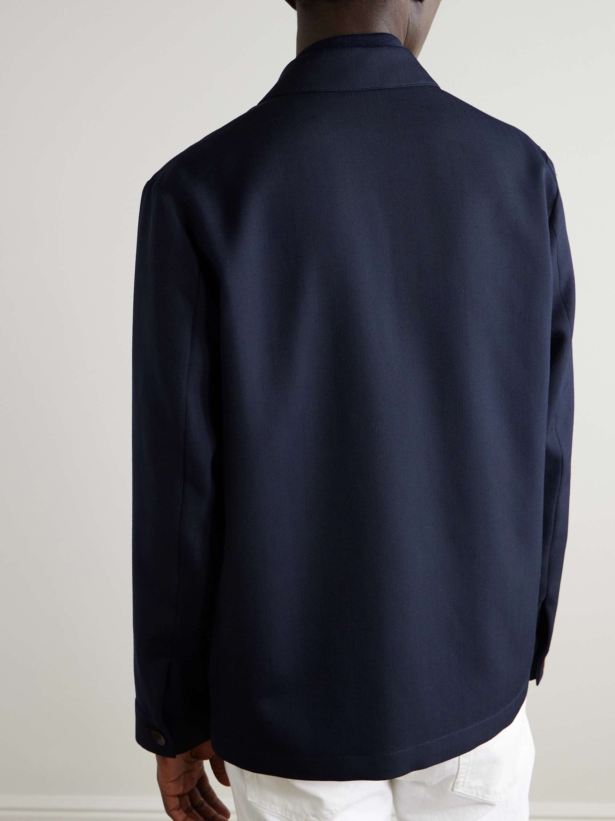 Recycled Woven Shirt Jacket view
