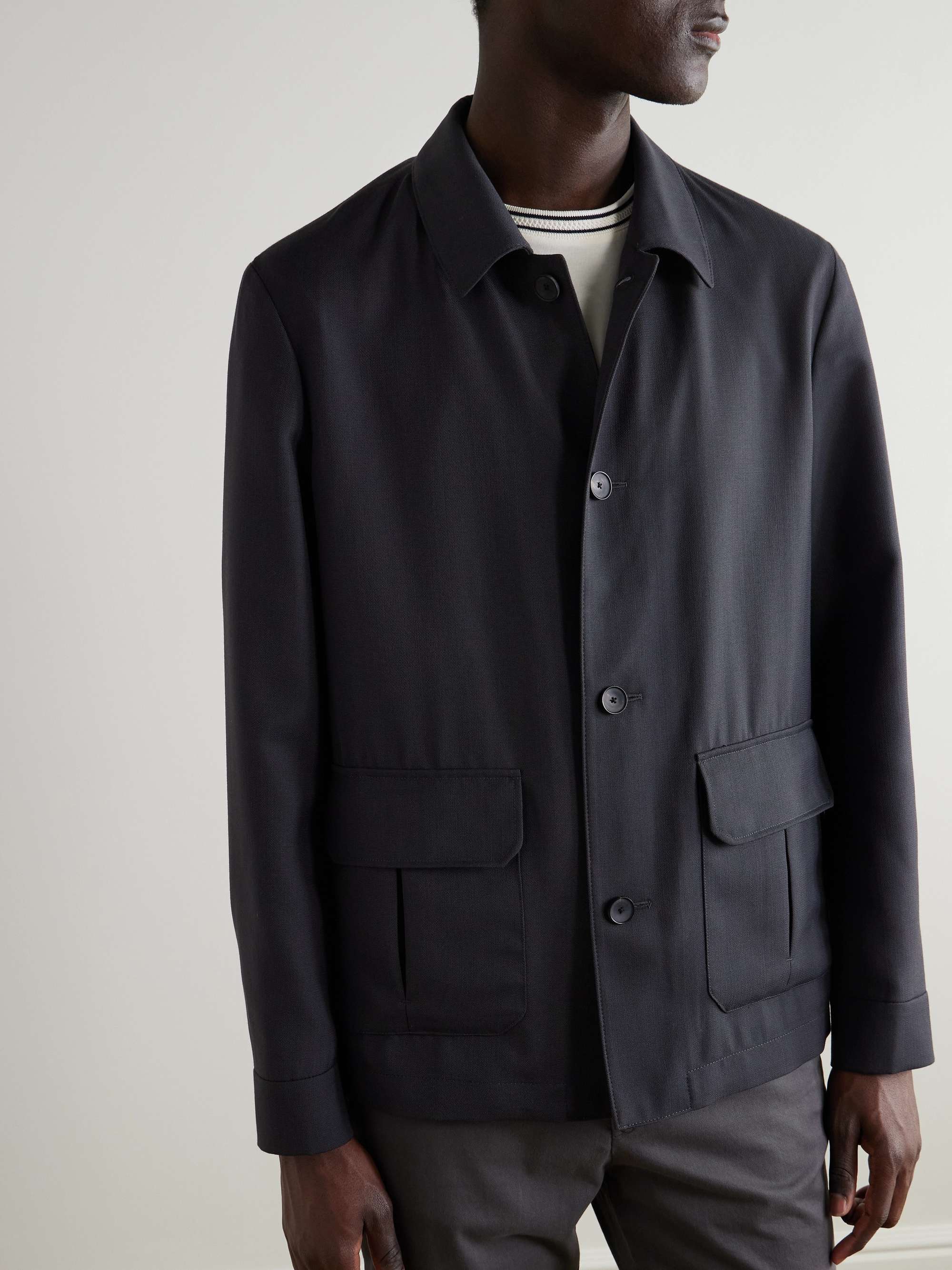 Woven Shirt Jacket view