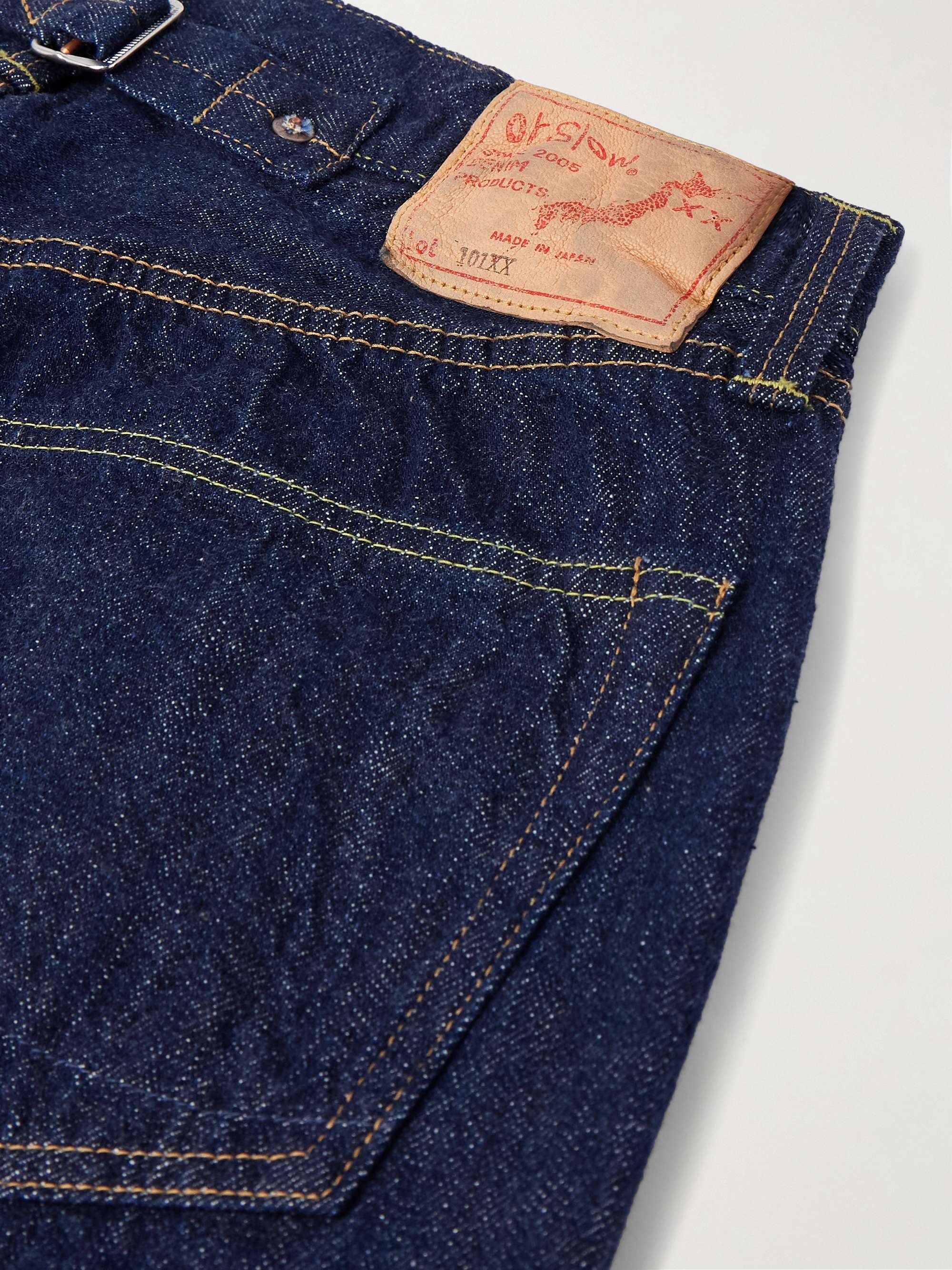 Grand Dad's Straight-Leg Selvedge Jeans view