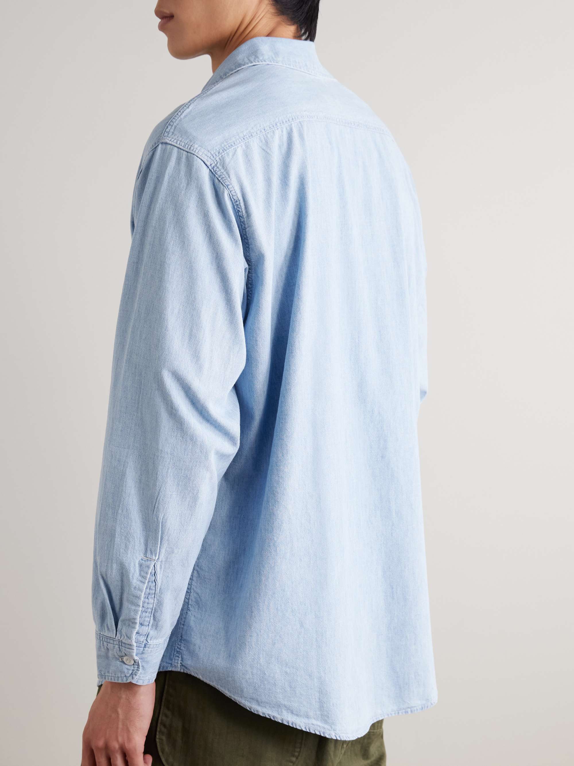 Cotton-Chambray Shirt view