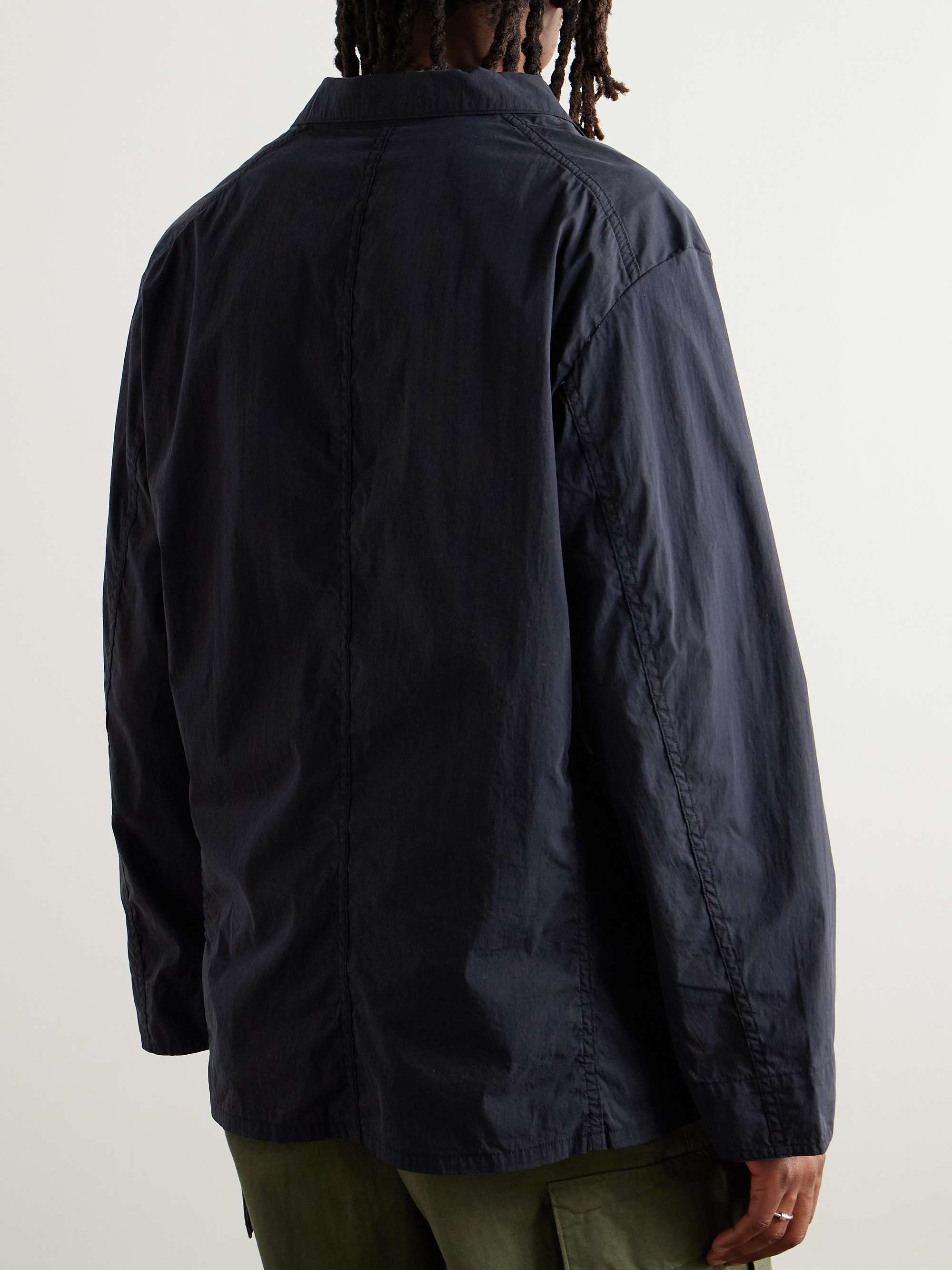 Cotton-Blend Overshirt view