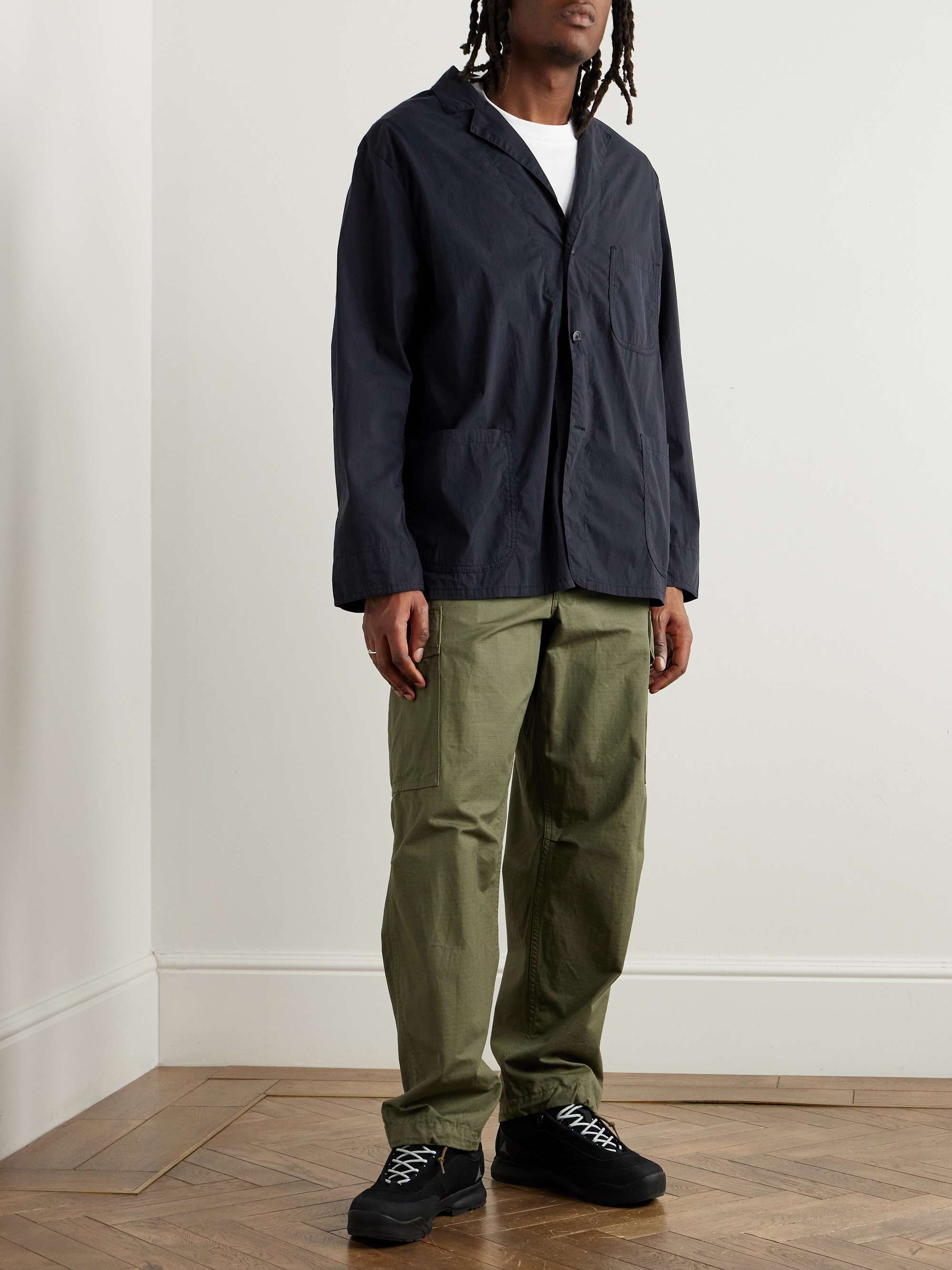 Cotton-Blend Overshirt view