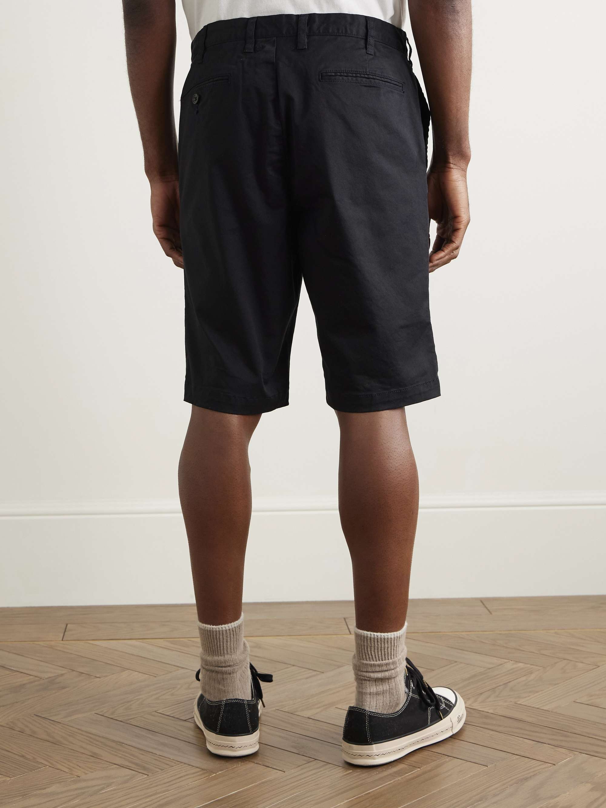Ivy Slim-Fit Cotton-Blend Twill Shorts view