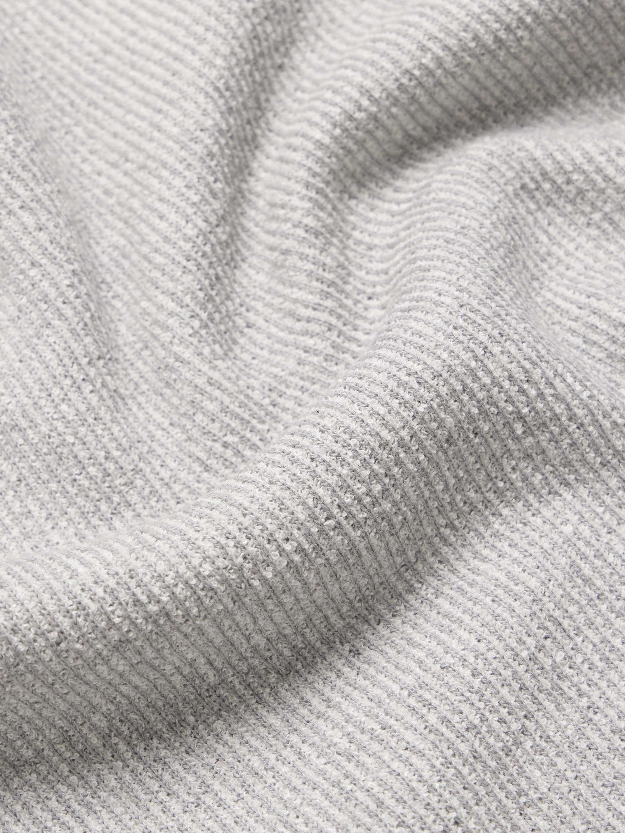 Ribbed Slub Cotton-Blend Sweater view