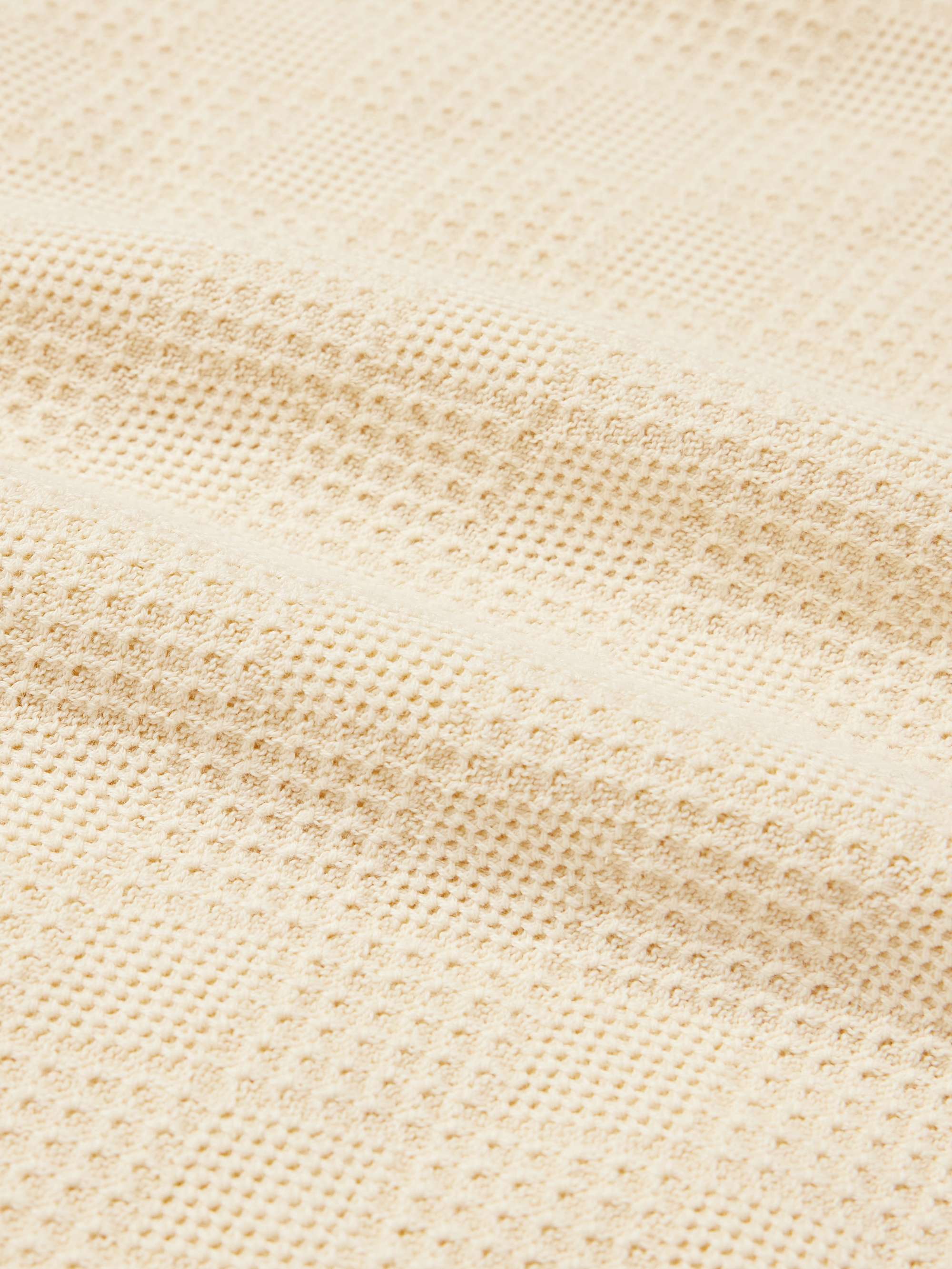 Ramie and Cotton-Blend Polo Shirt view
