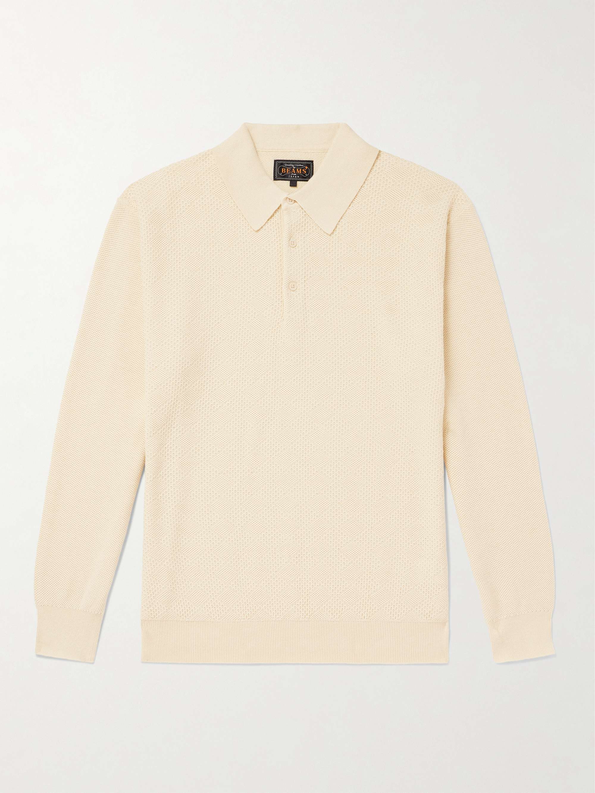 Ramie and Cotton-Blend Polo Shirt view