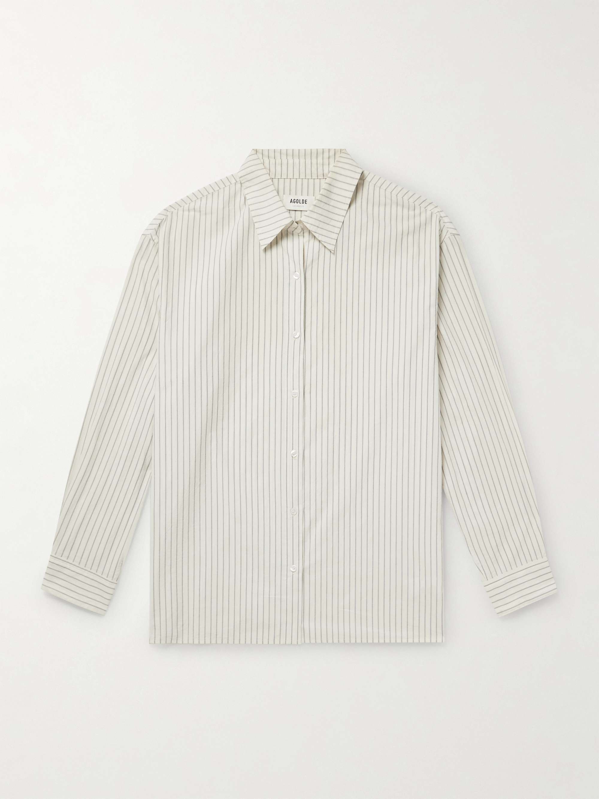 Aurel Striped Cotton Shirt view