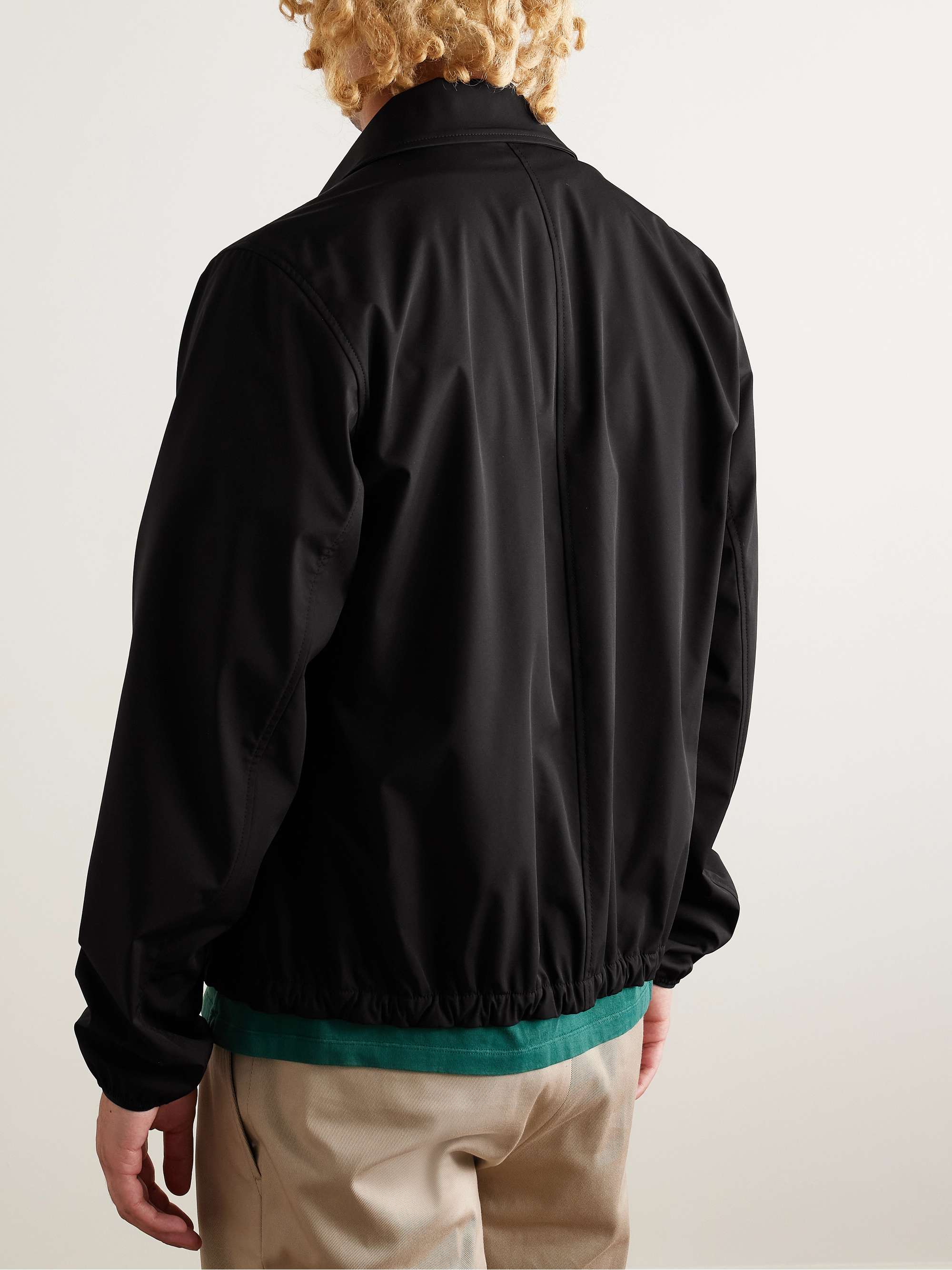 Evandro Logo-Appliquéd Shell Jacket view