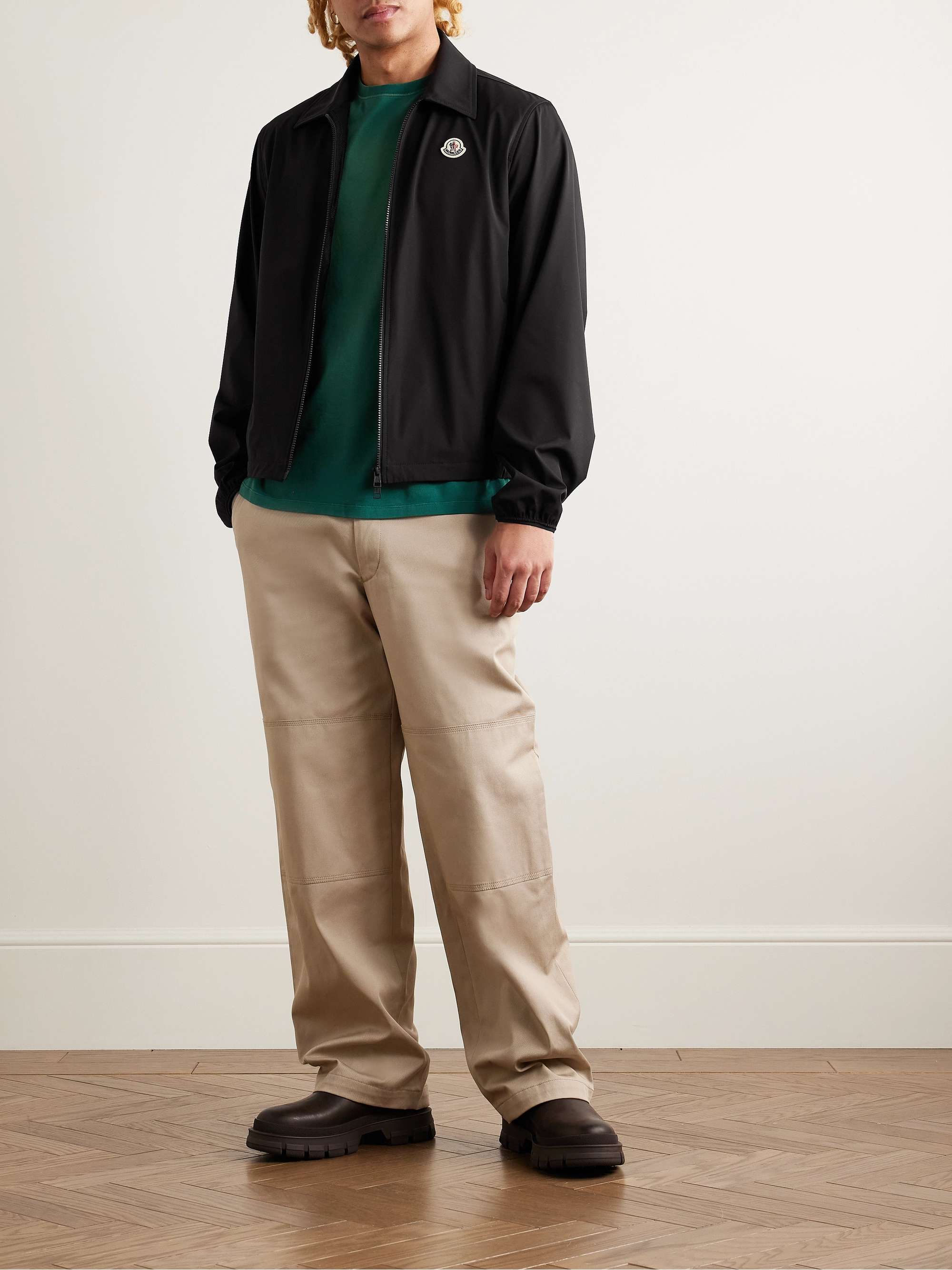 Evandro Logo-Appliquéd Shell Jacket view