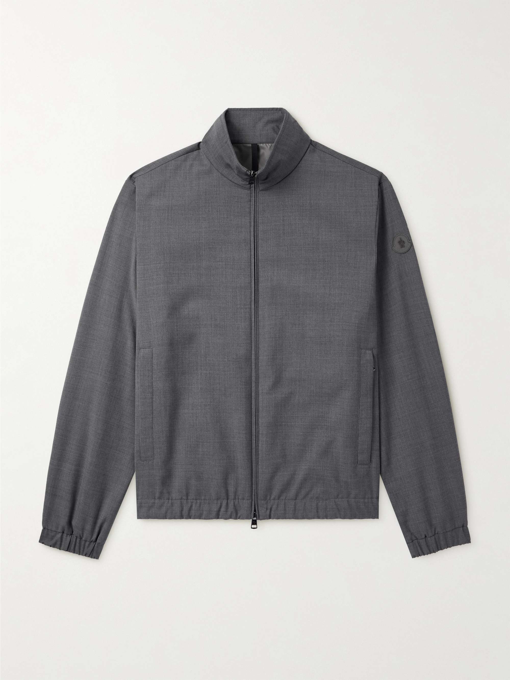 Malavat Logo-Appliquéd Wool Jacket view