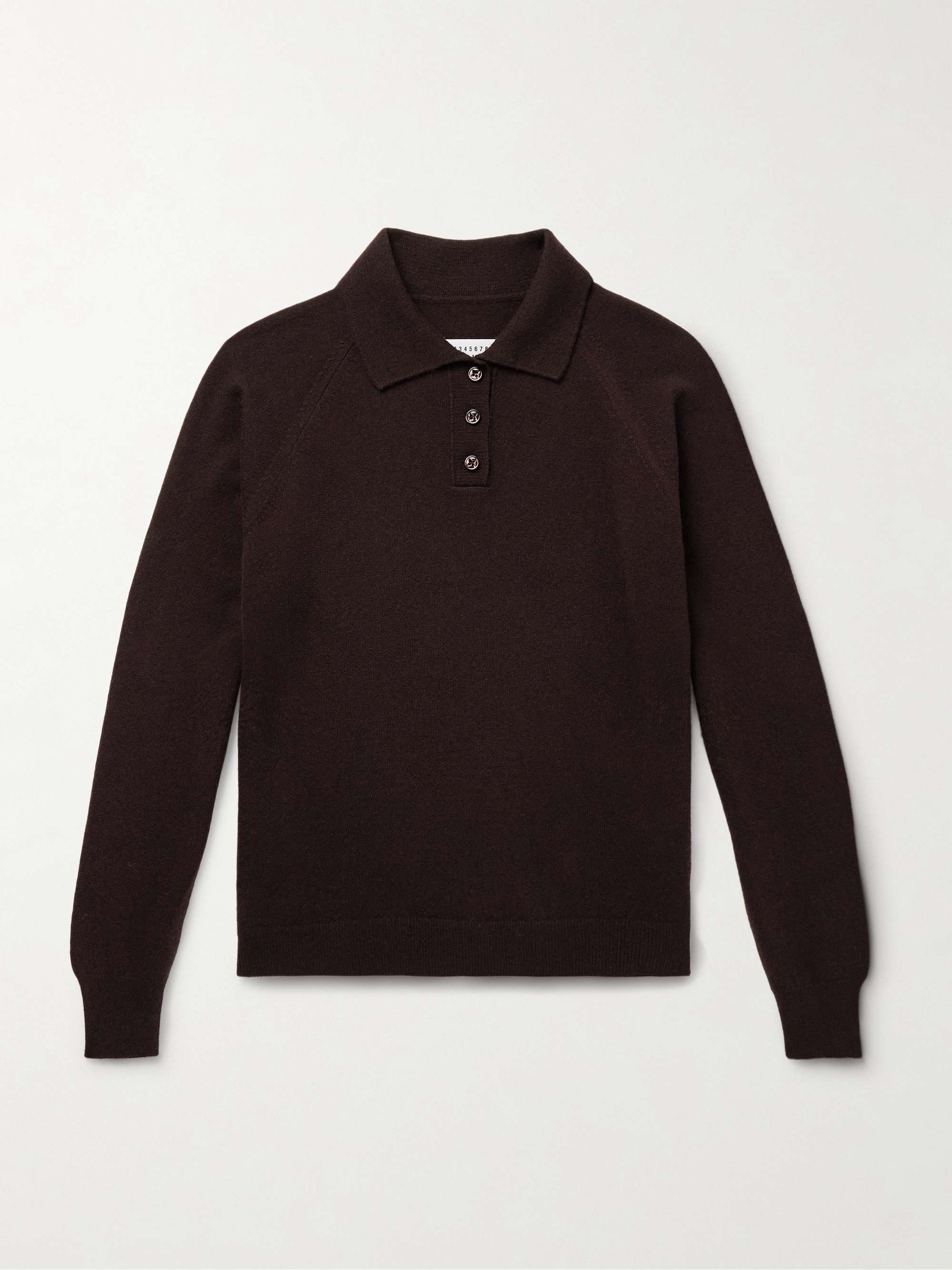 Virgin Wool Polo Shirt view
