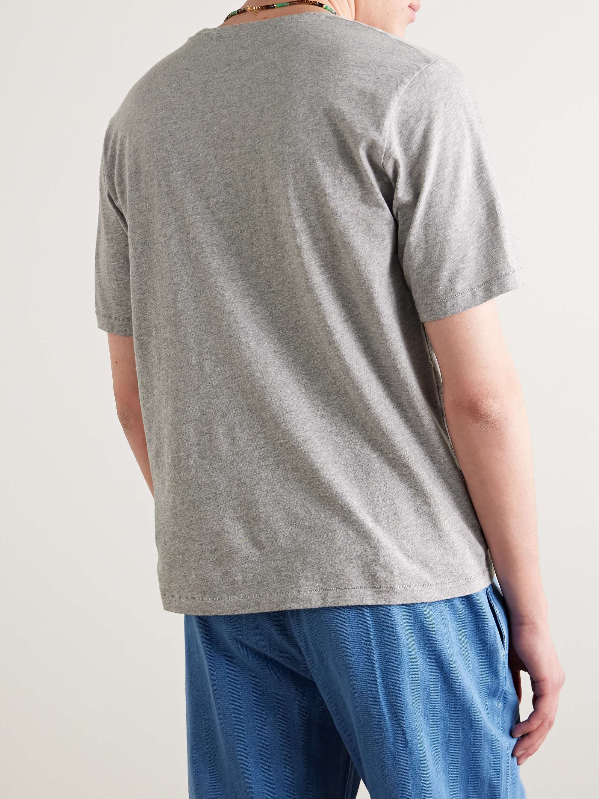 Surf Rider Printed Cotton-Jersey T-Shirt view