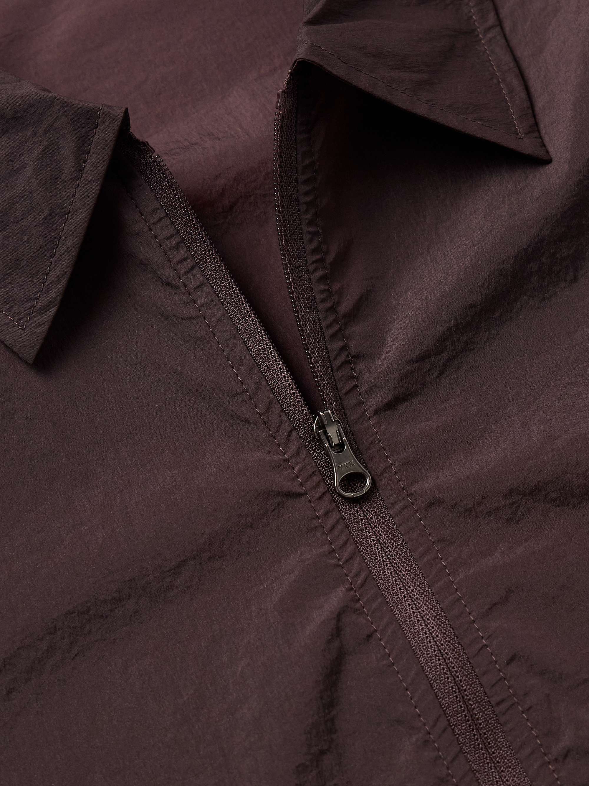 Nylon-Blend Shirt Jacket view