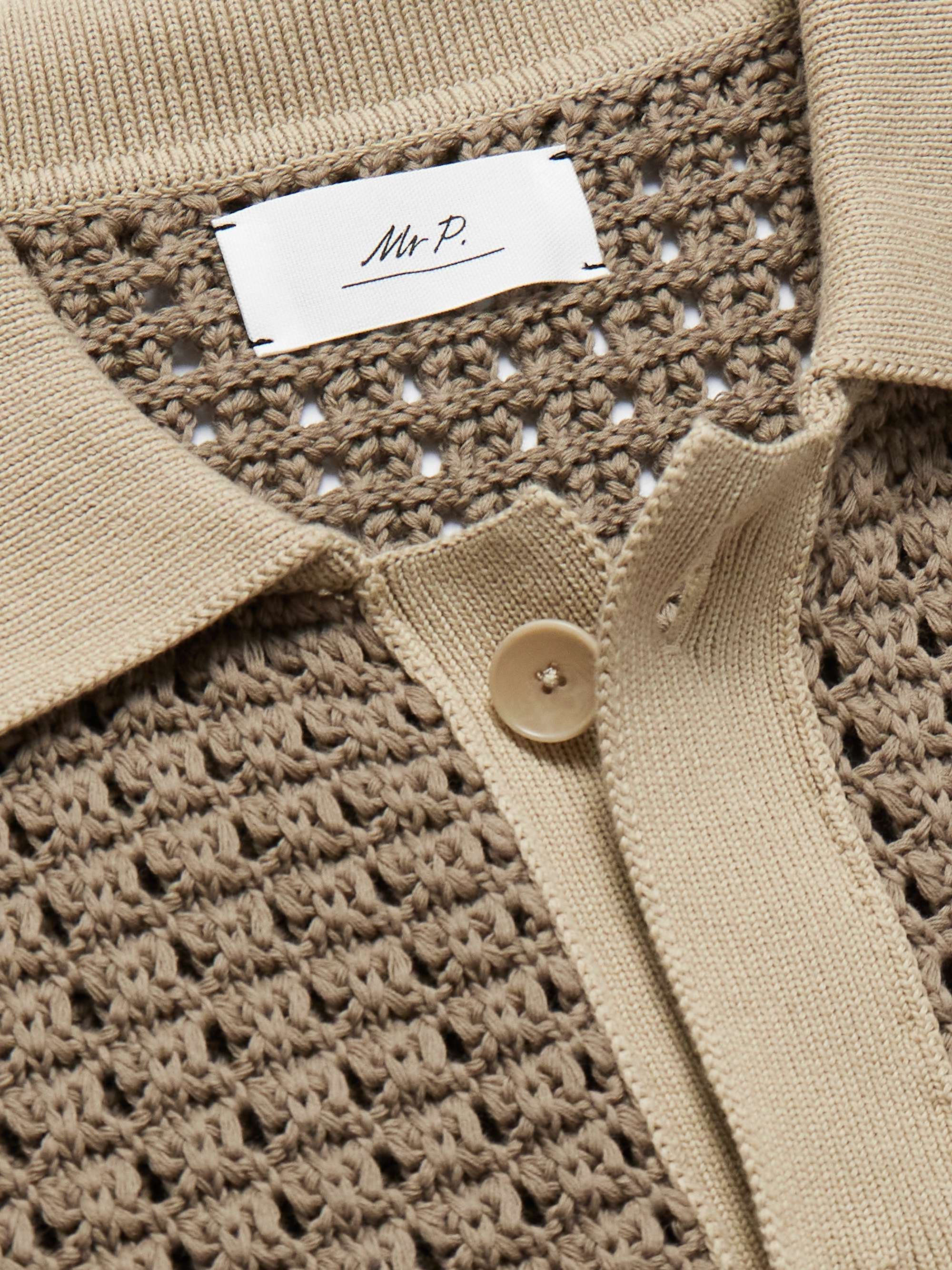 Crocheted Organic Cotton Shirt view
