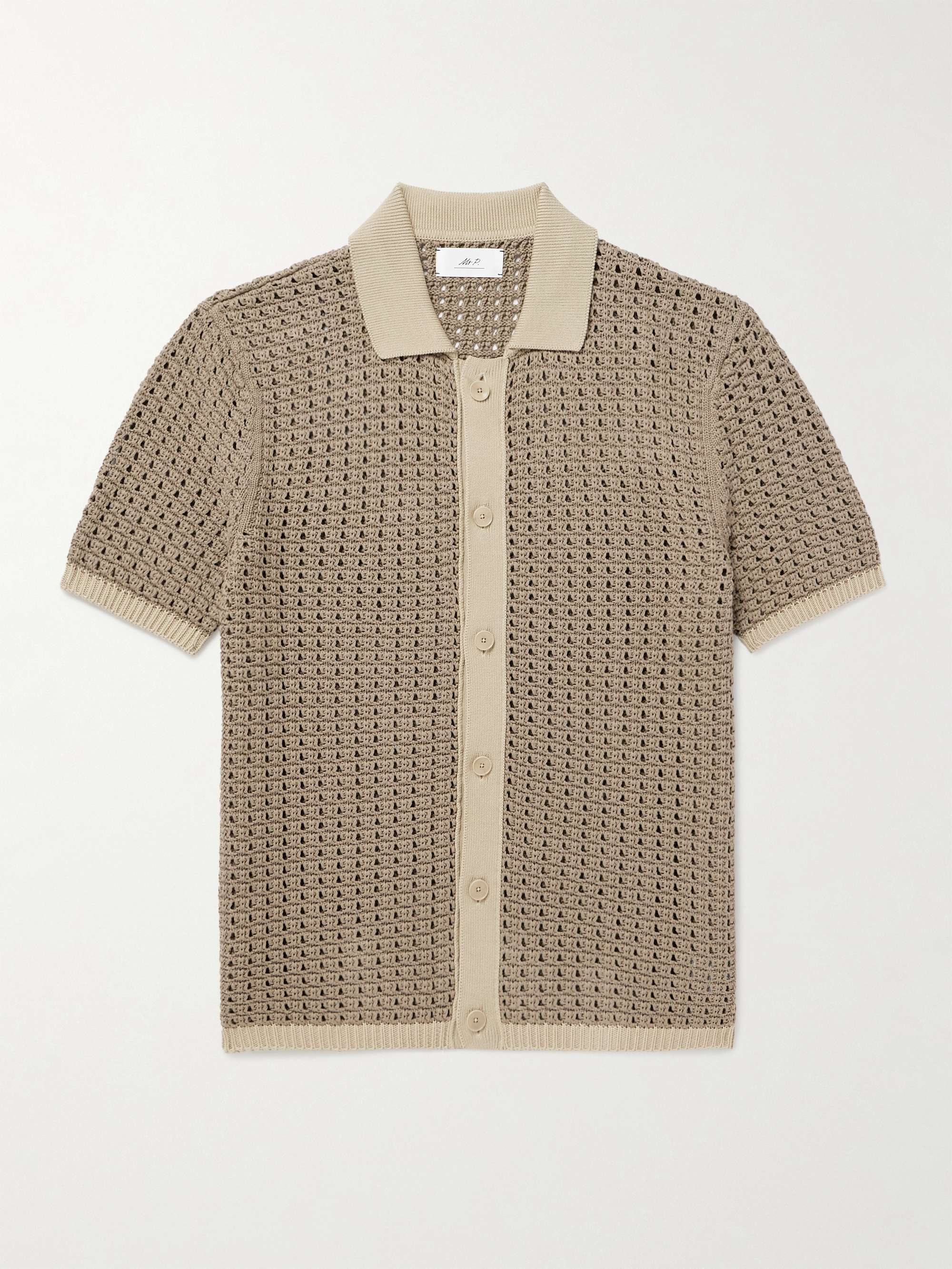 Crocheted Organic Cotton Shirt view