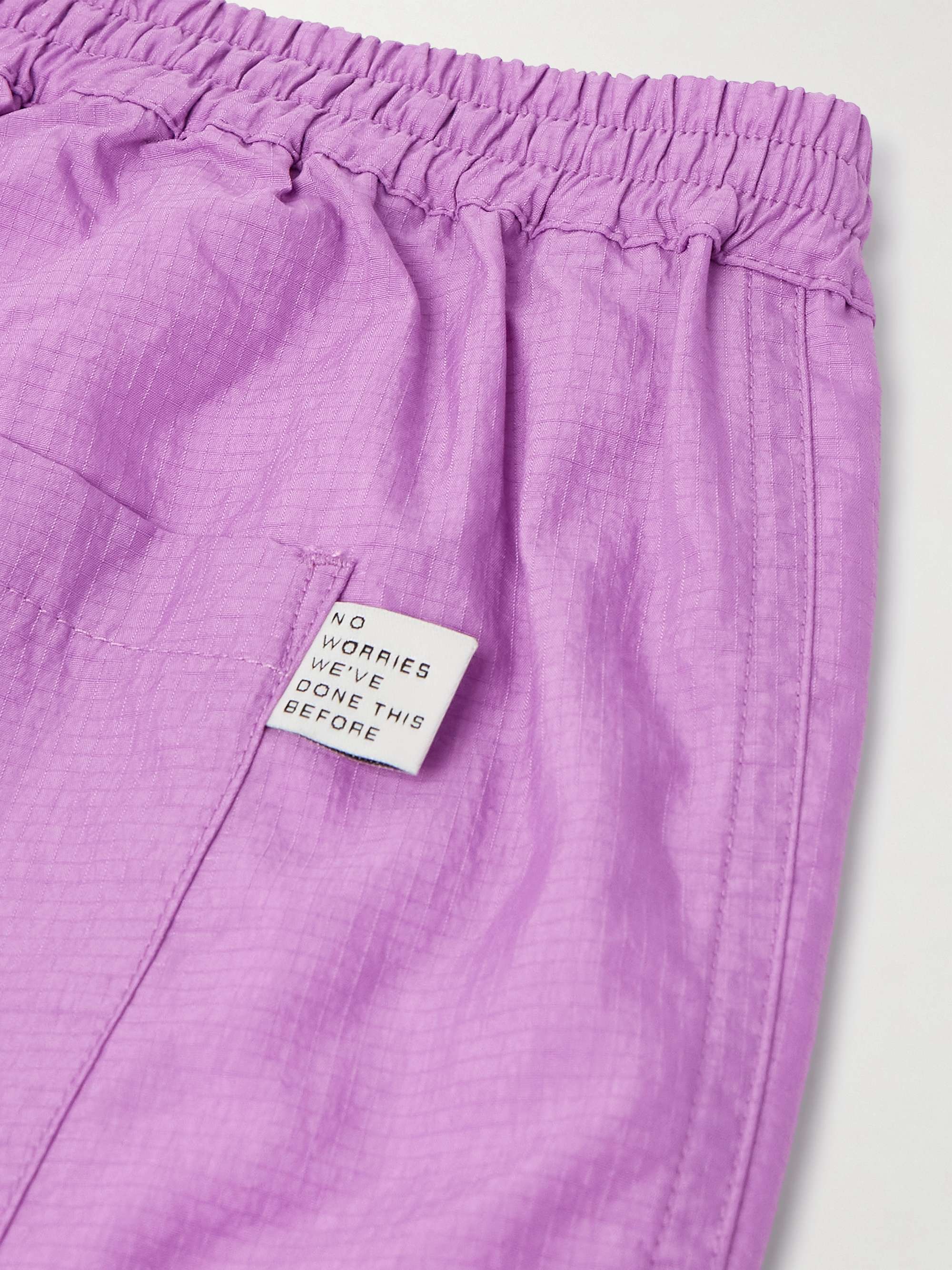 Volta Straight-Leg Recycled Micro-Ripstop Drawstring Shorts view