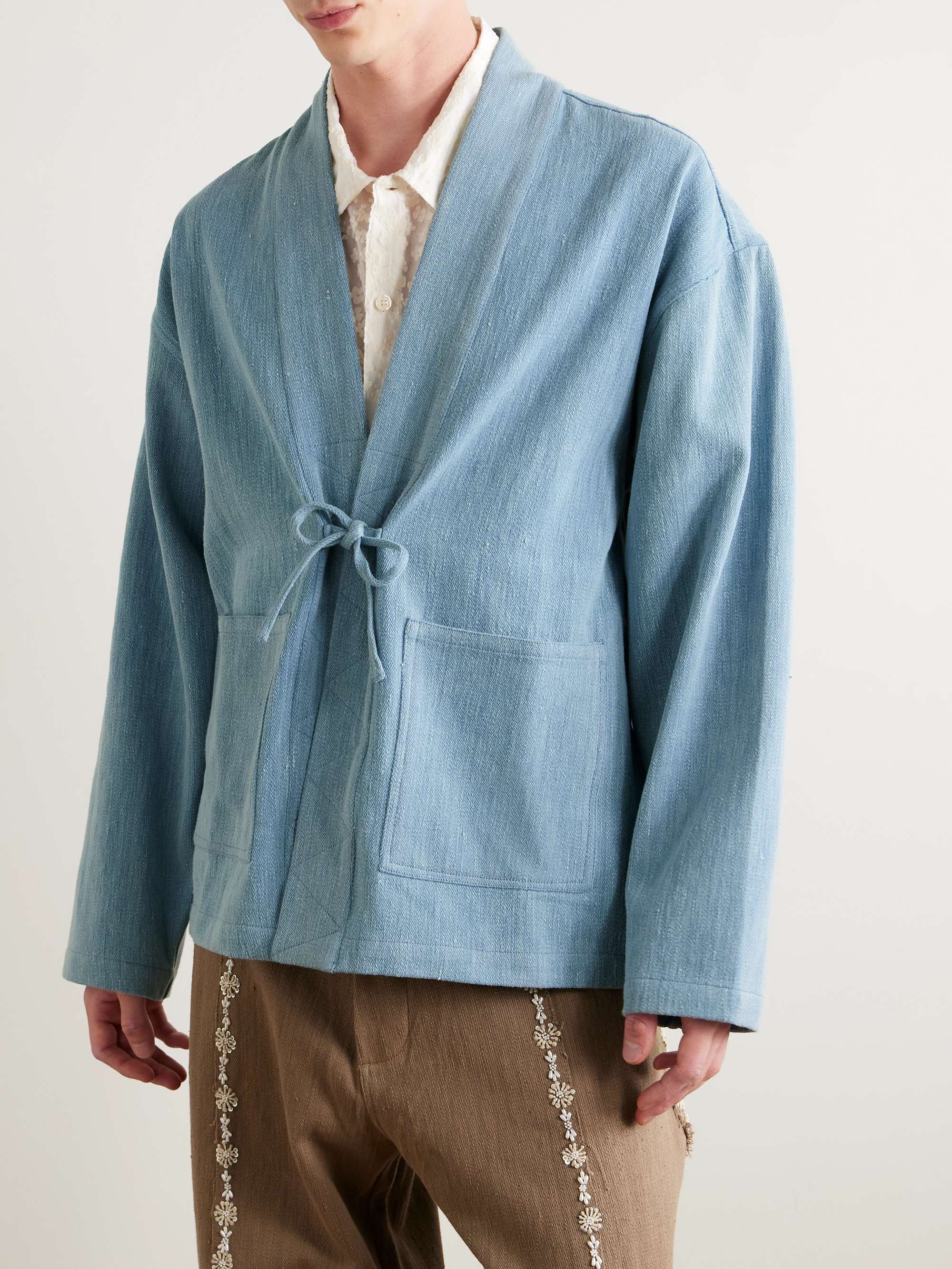 Osaka Printed Denim Jacket view