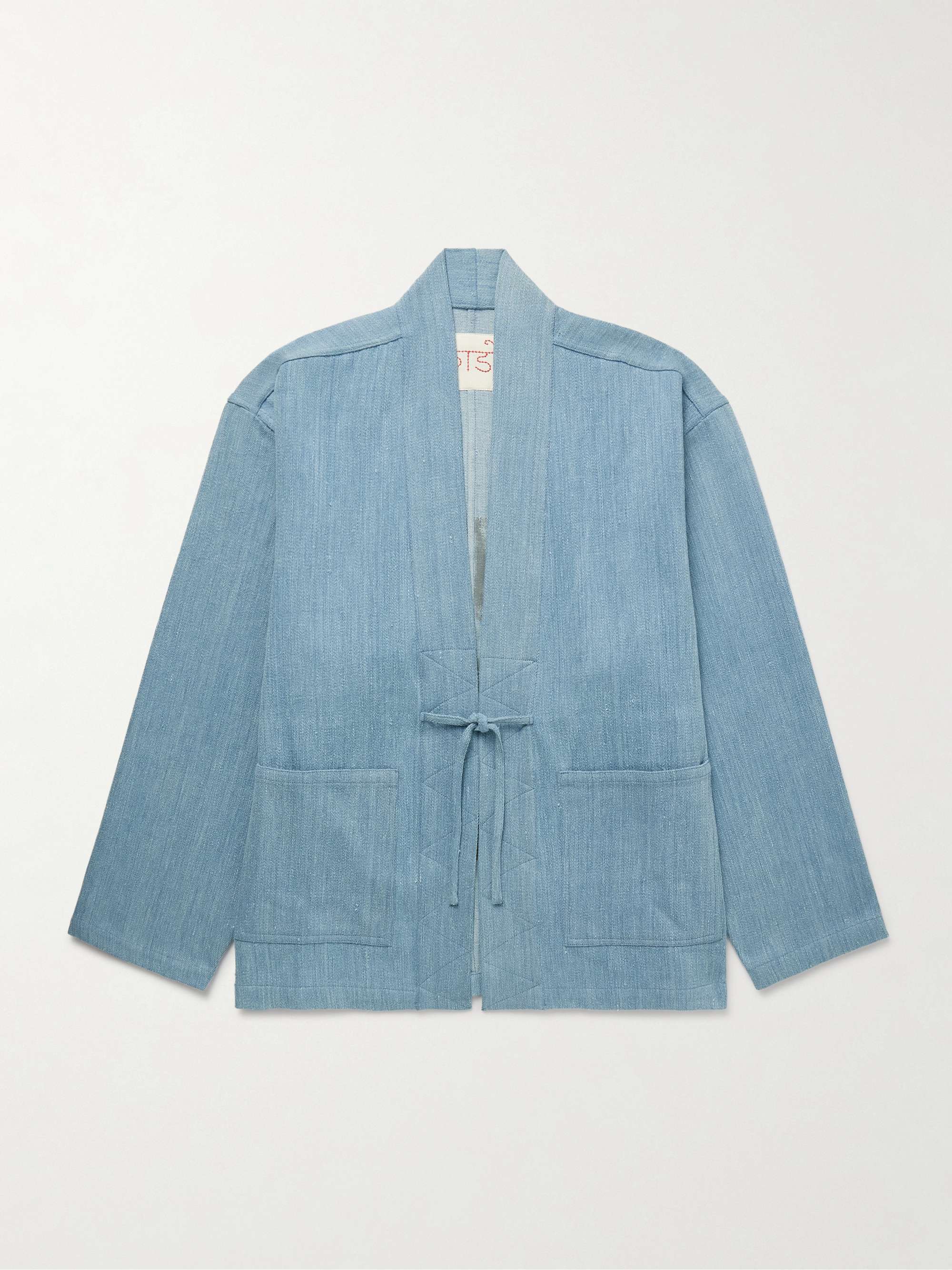 Osaka Printed Denim Jacket view