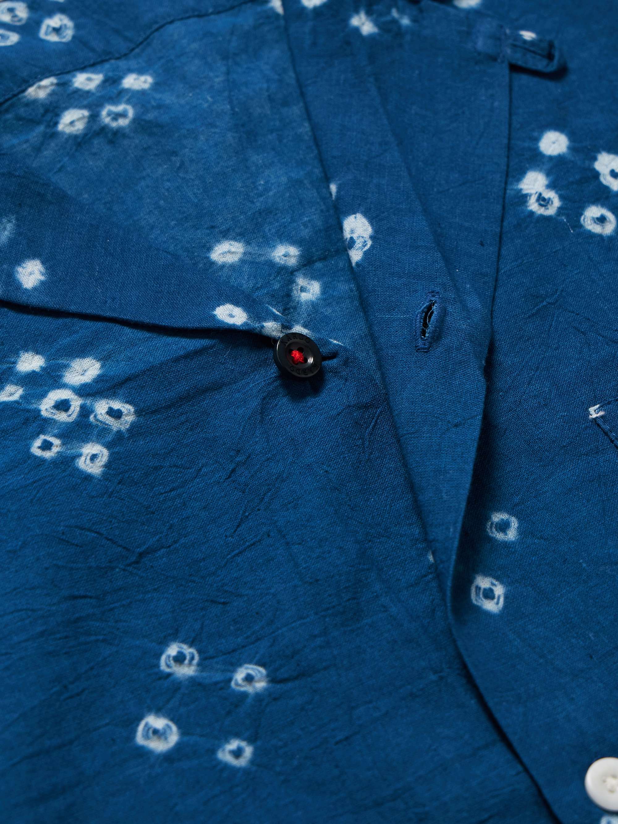 Rohit Convertible-Collar Printed Cotton Shirt view