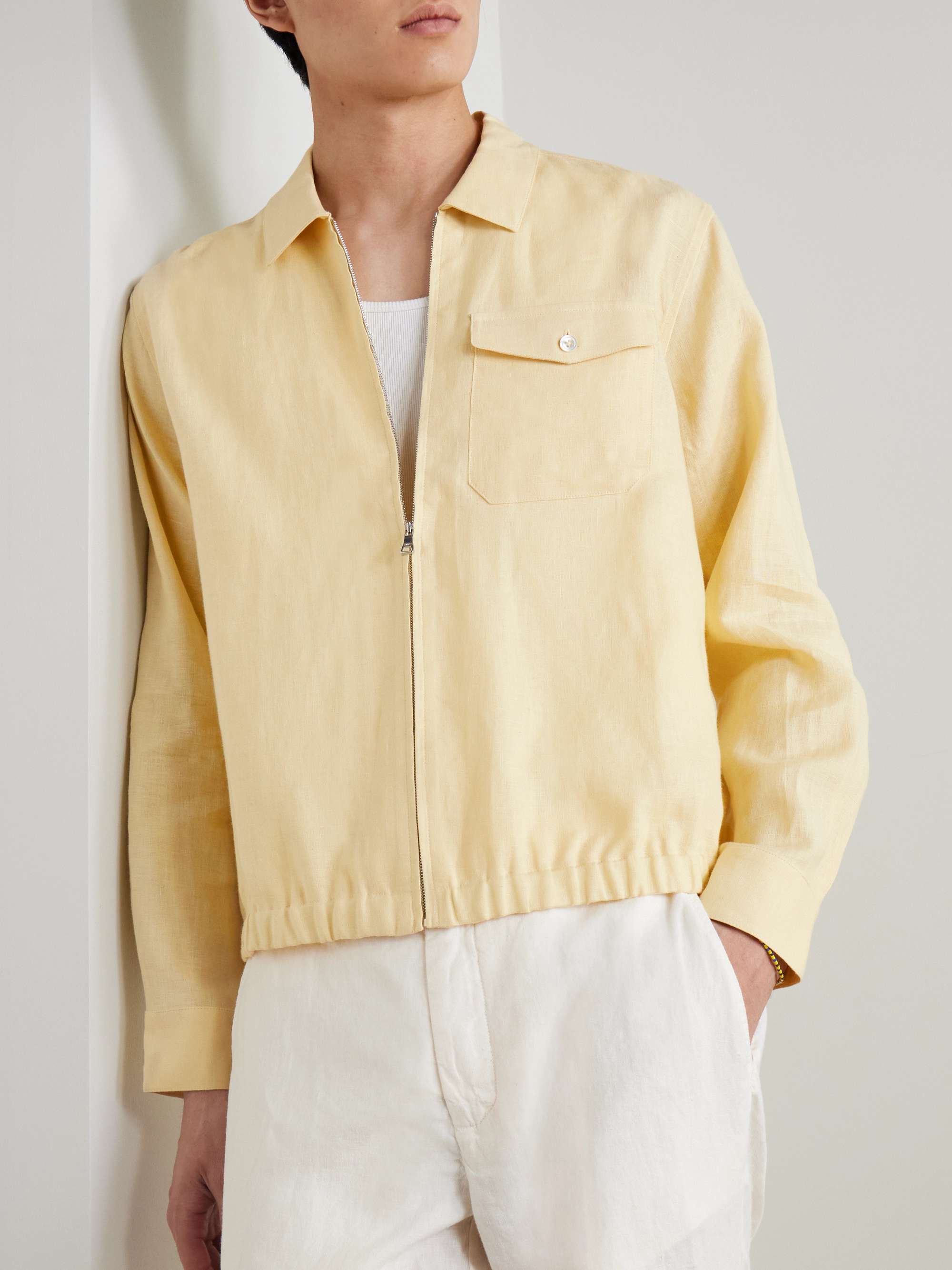 Linen Shirt Jacket view