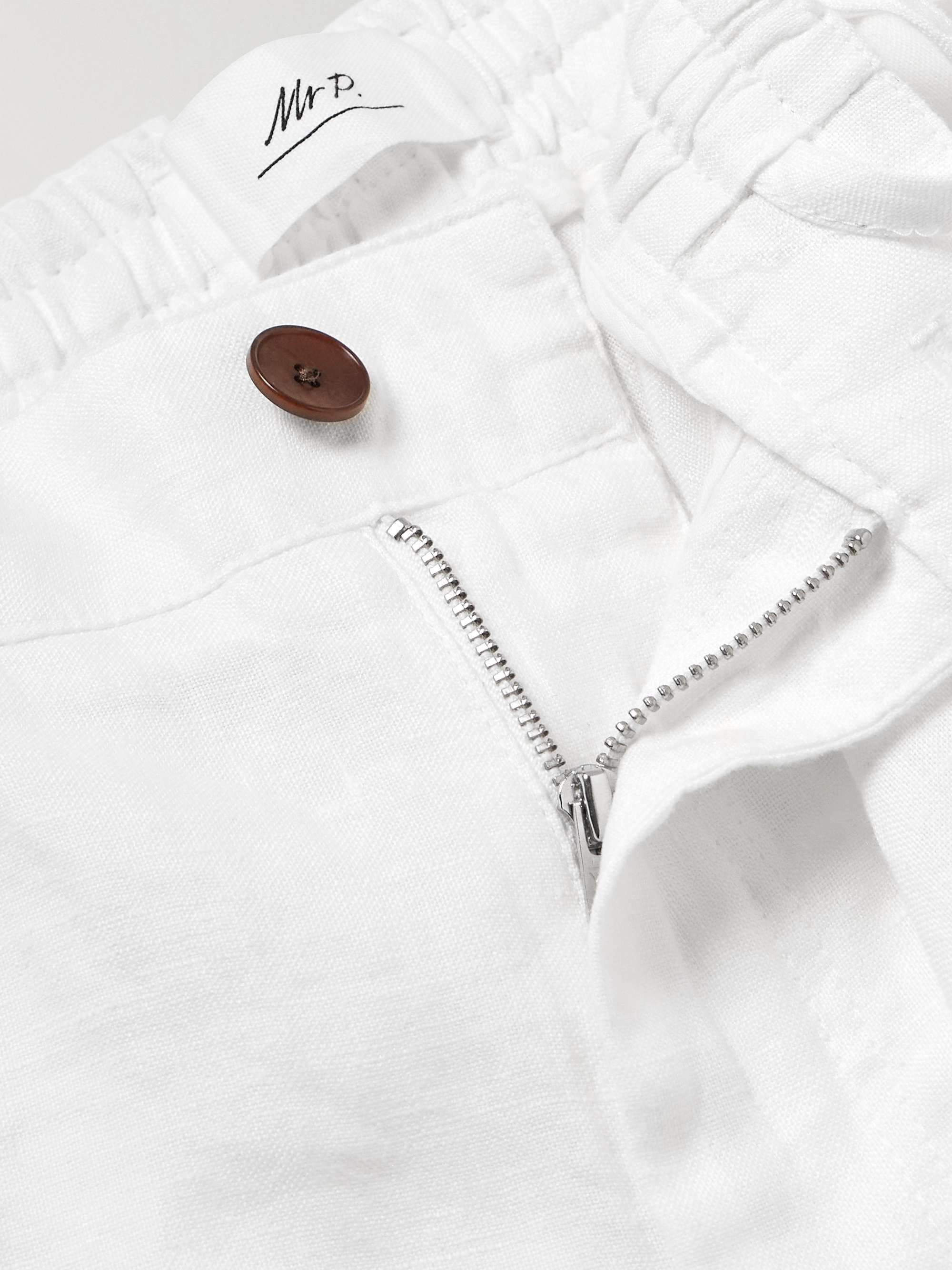 Arthur Wide-Leg Linen Trousers view