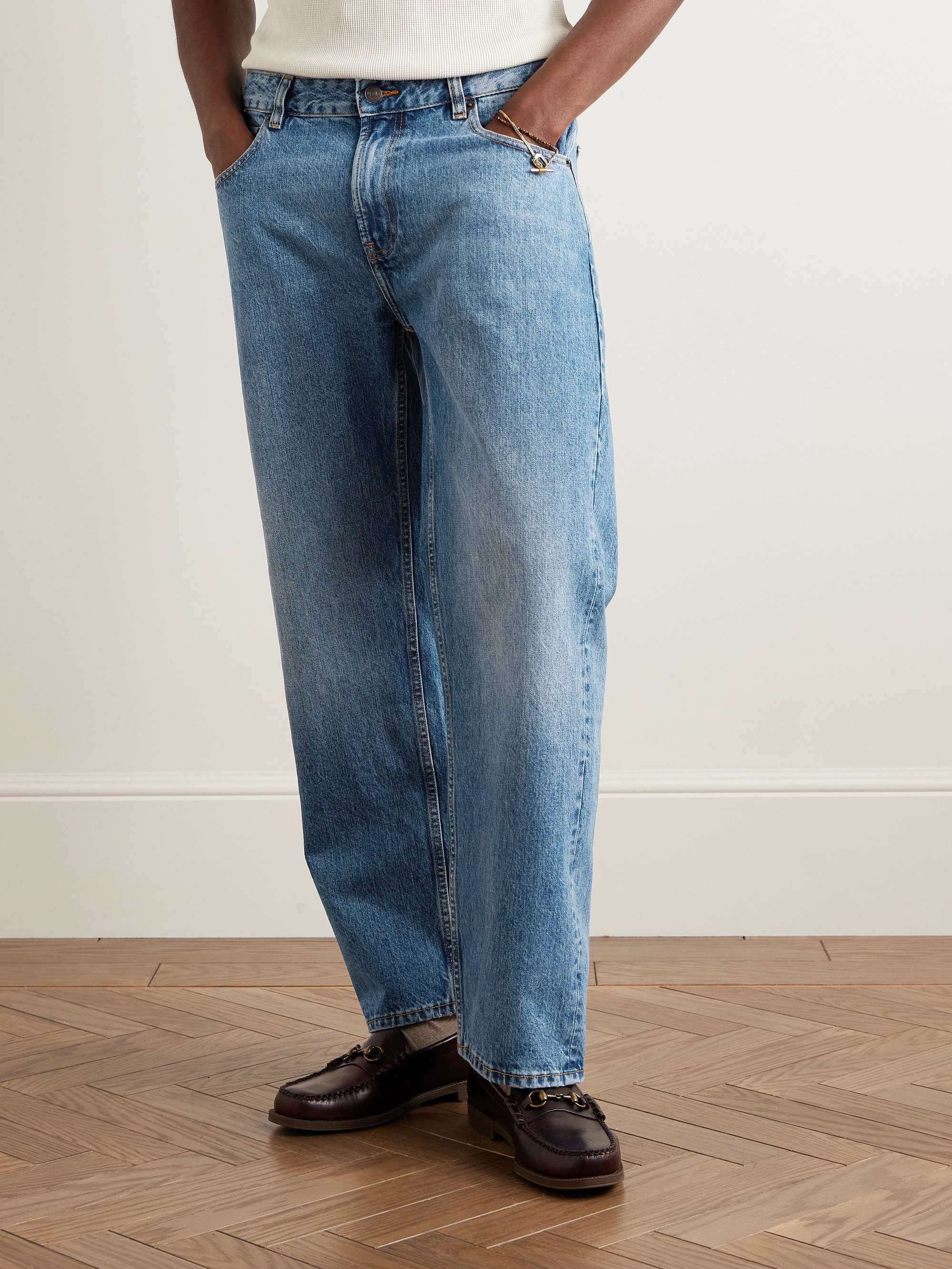 Straight-Leg Organic Jeans view