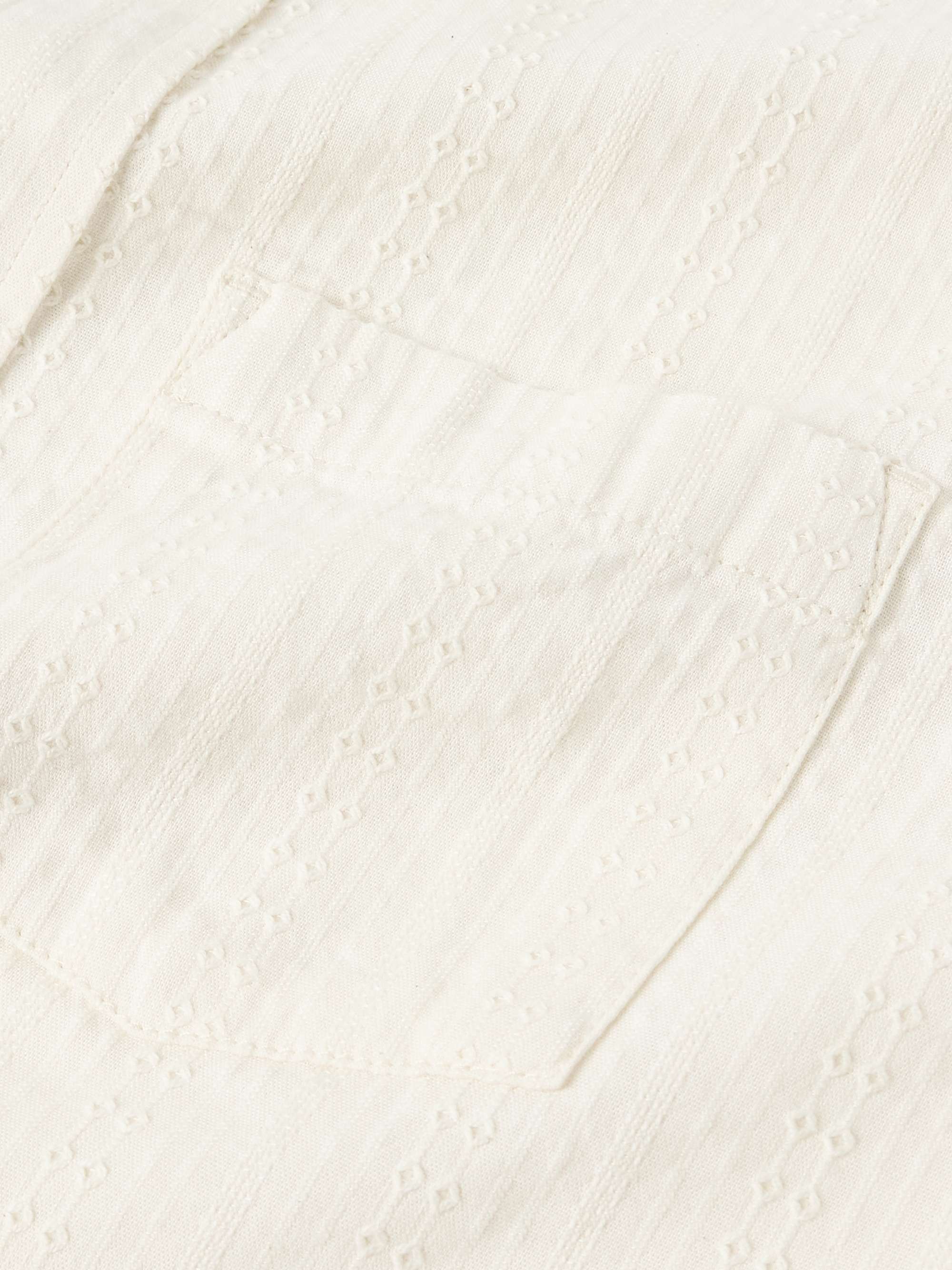 Embroidered Cotton-Blend Shirt view